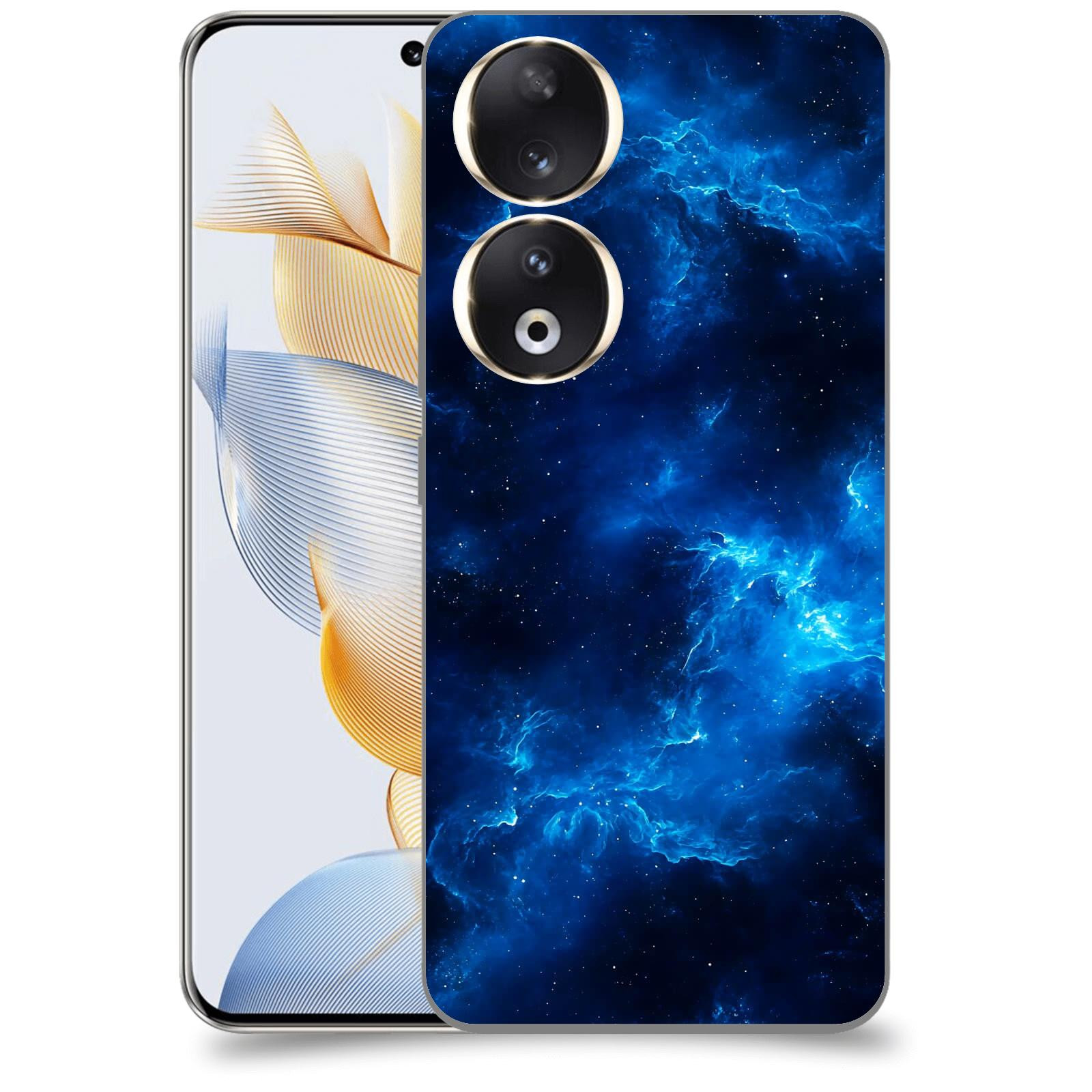 ACOVER Kryt na mobil Honor 90 - Elektrická mlhovina