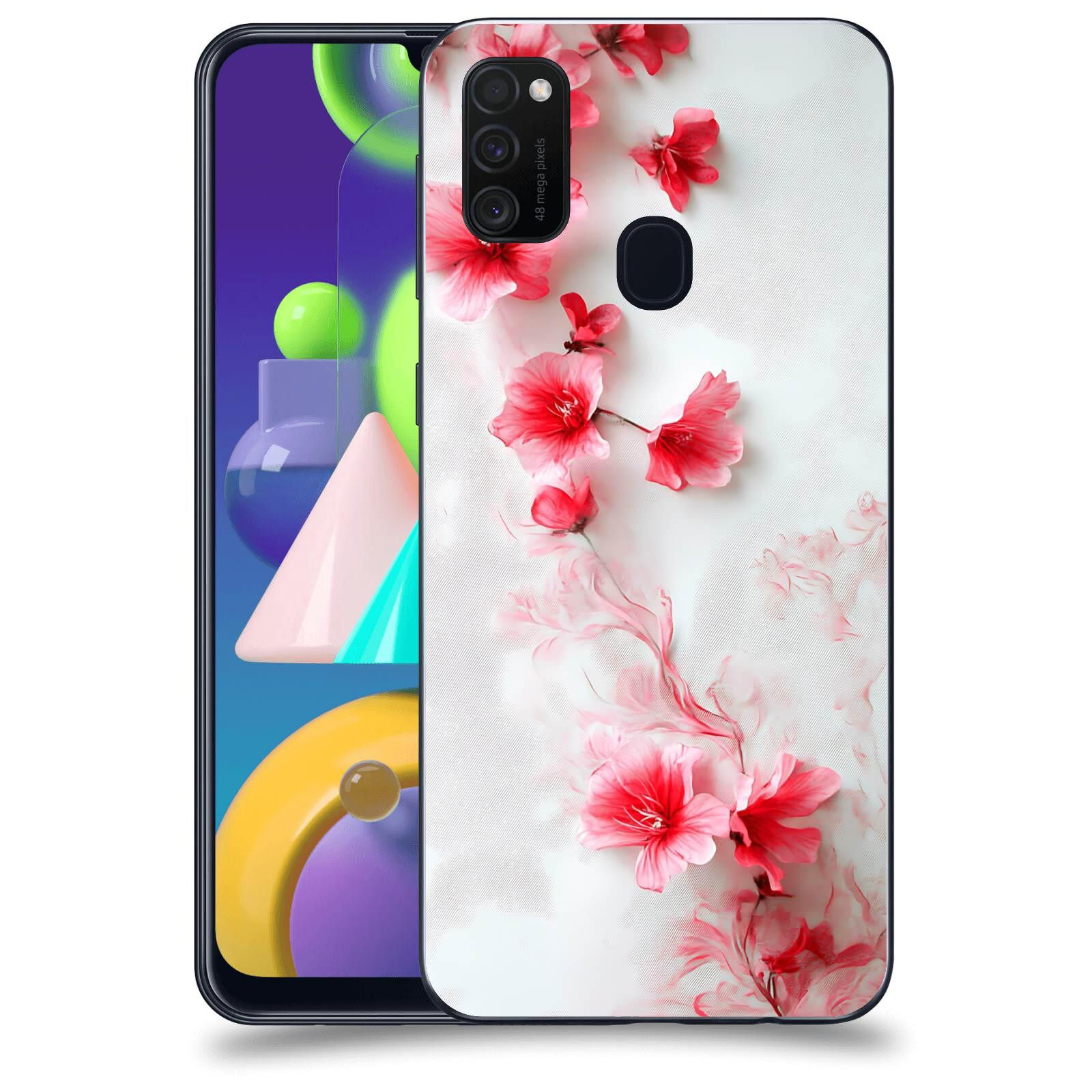ACOVER Kryt na mobil Samsung Galaxy M21 M215F - Éterická vášeň