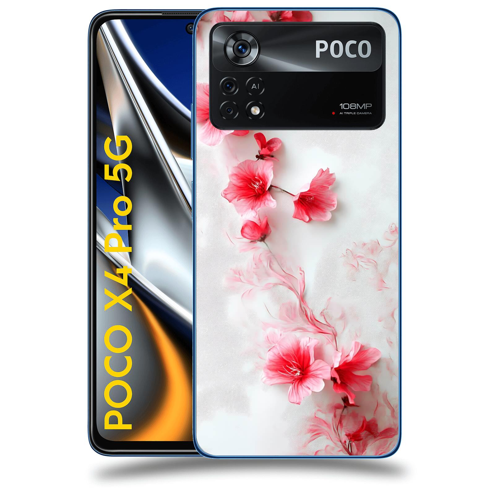 ACOVER Kryt na mobil Xiaomi Poco X4 Pro 5G - Éterická vášeň