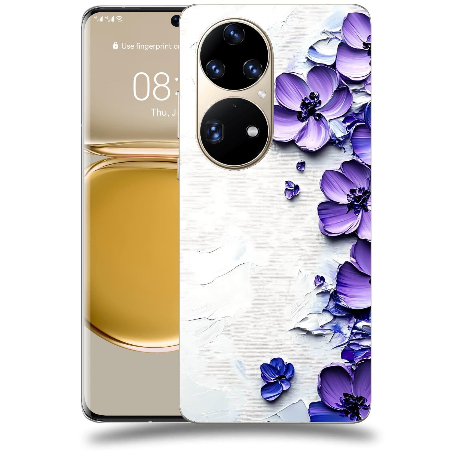 ACOVER Kryt na mobil Huawei P50 - Hluboká elegance
