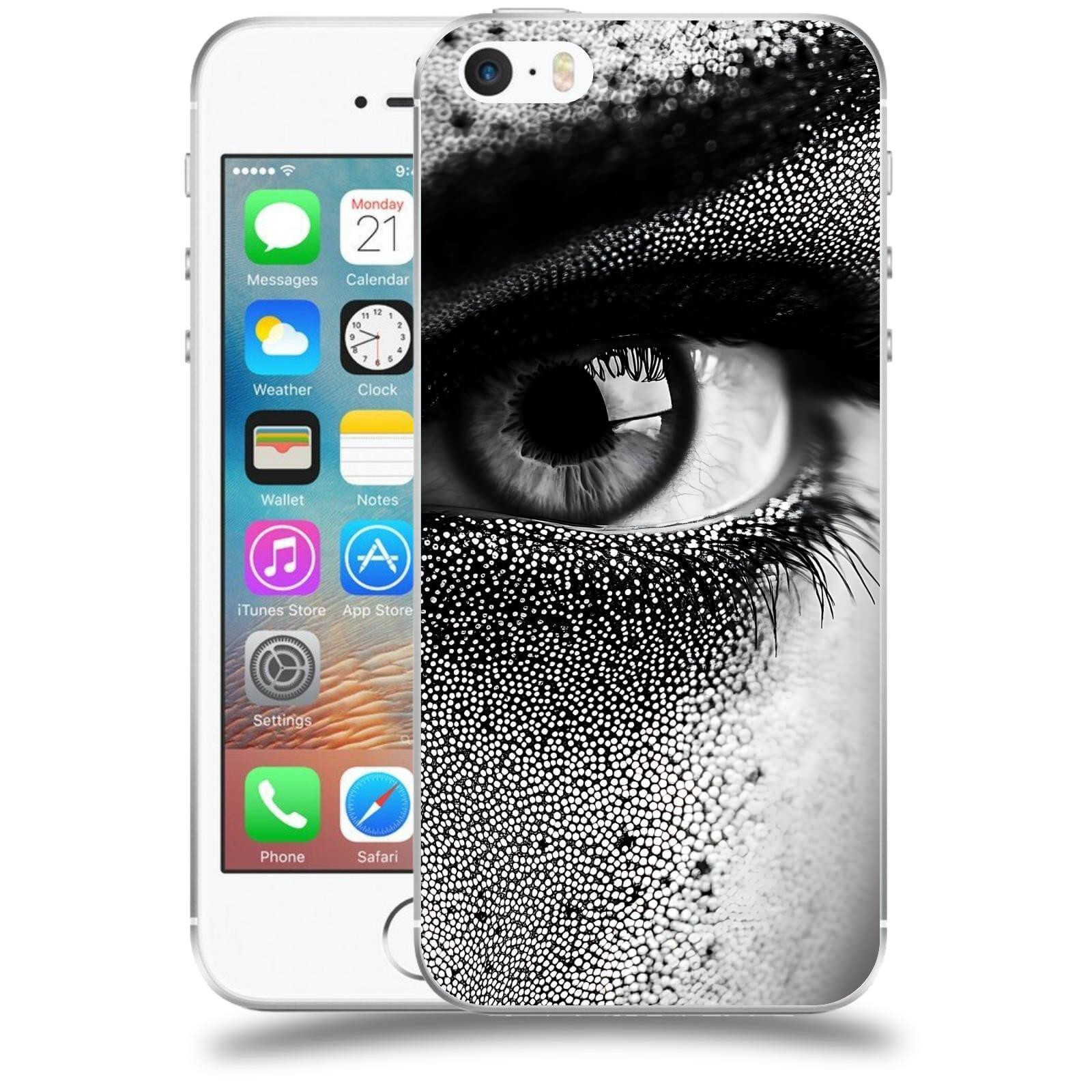 ACOVER Kryt na mobil Apple iPhone 5/5S/SE - Intenzivní pohled