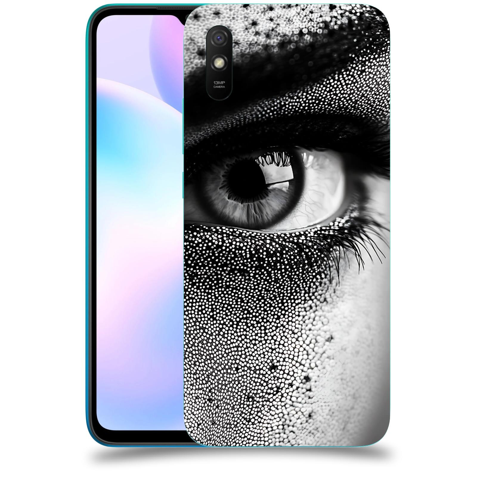 ACOVER Kryt na mobil Xiaomi Redmi 9AT - Intenzivní pohled