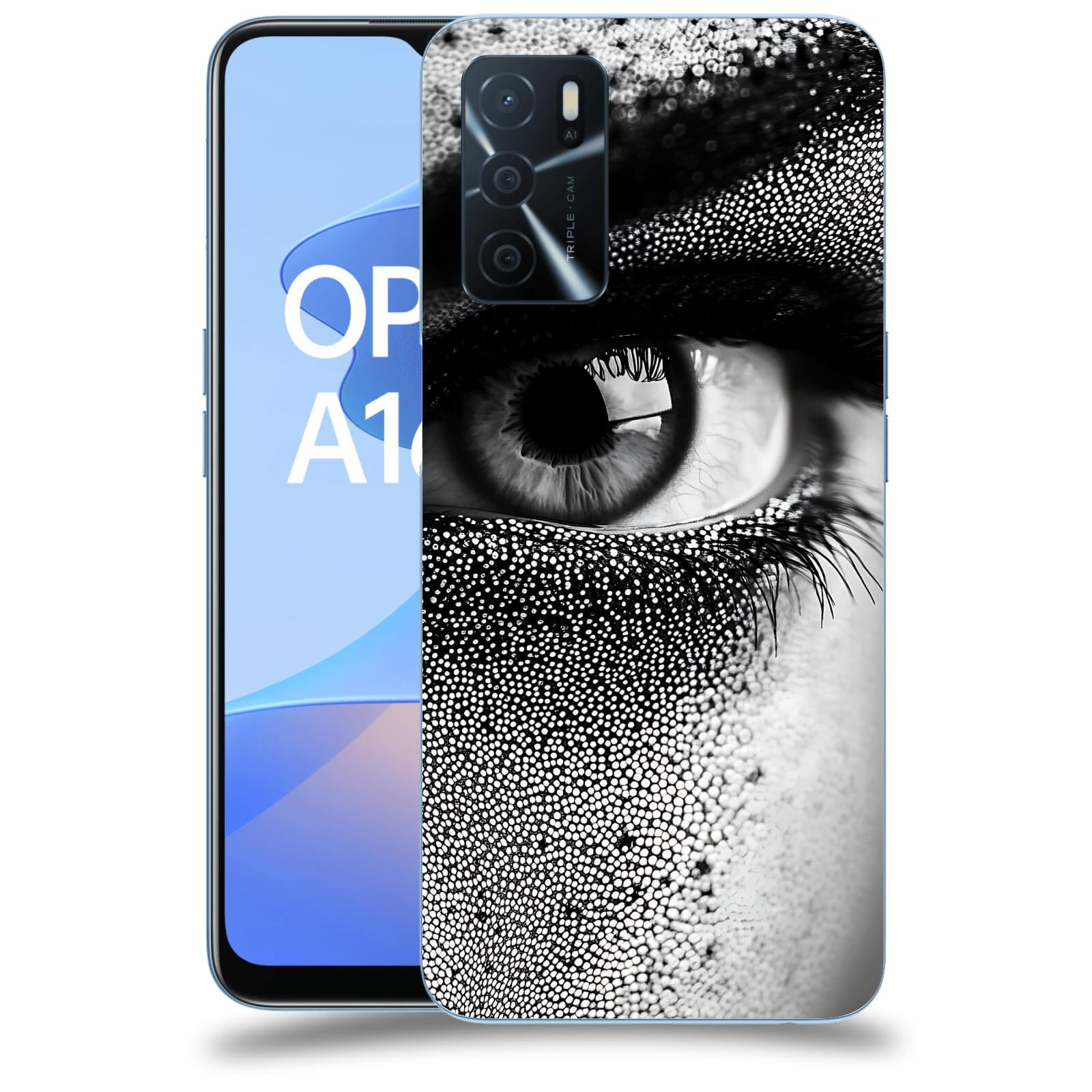ACOVER Kryt na mobil OPPO A16s - Intenzivní pohled