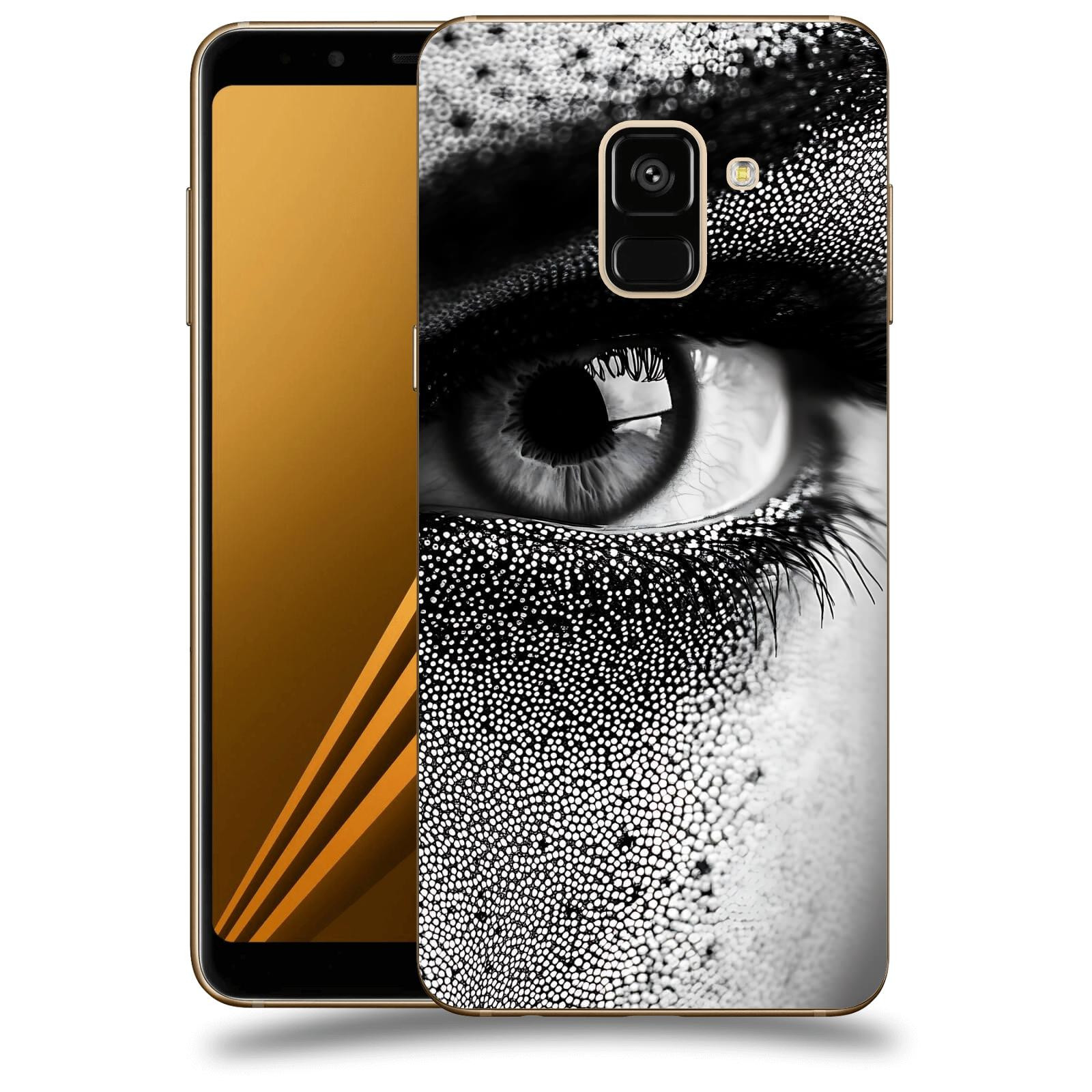 ACOVER Kryt na mobil Samsung Galaxy A8 2018 A530F - Intenzivní pohled