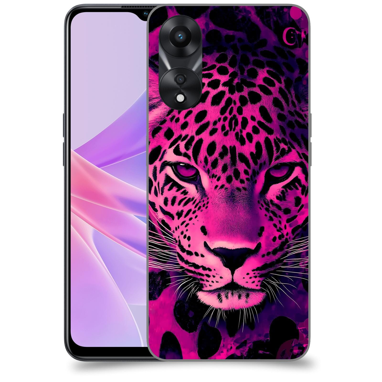 ACOVER Kryt na mobil OPPO A78 5G - Intenzivní šelma