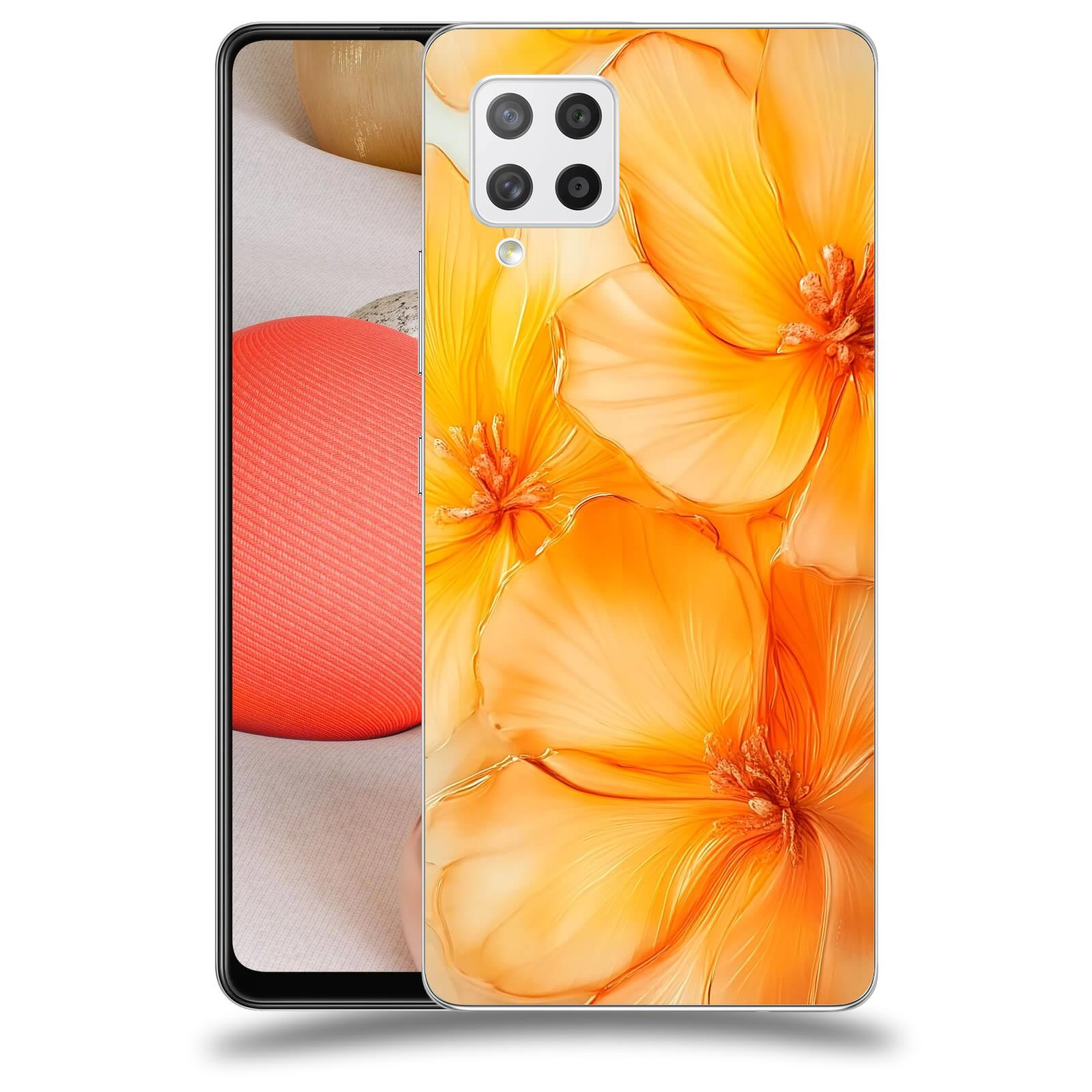 ACOVER Kryt na mobil Samsung Galaxy A42 A426B - Jantarová něžnost