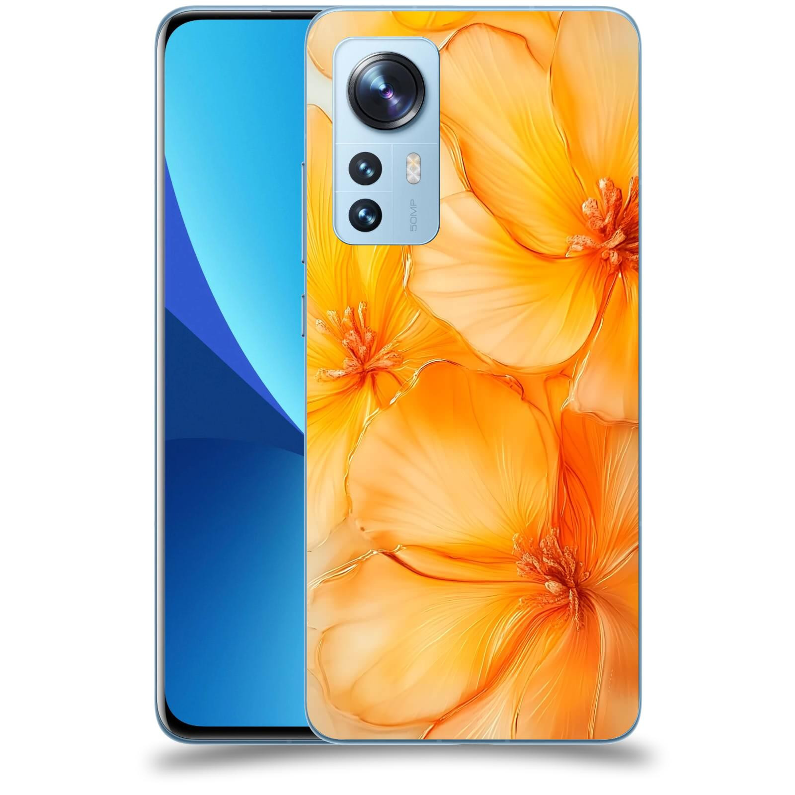 ACOVER Kryt na mobil Xiaomi 12X - Jantarová něžnost