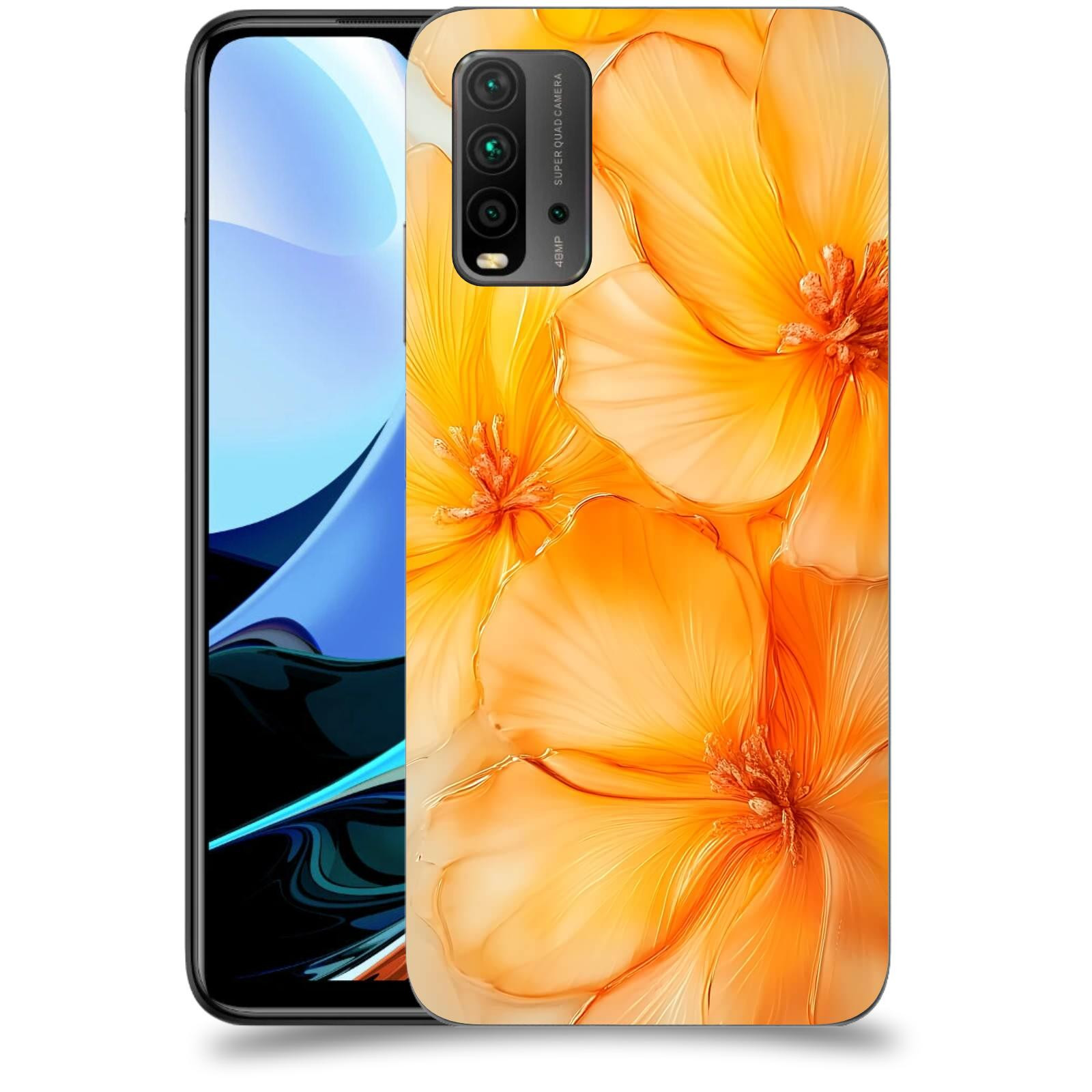 ACOVER Kryt na mobil Xiaomi Redmi 9T - Jantarová něžnost