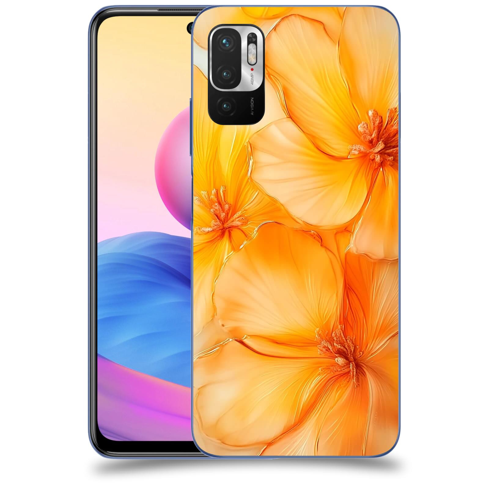 ACOVER Kryt na mobil Xiaomi Redmi Note 10 5G - Jantarová něžnost