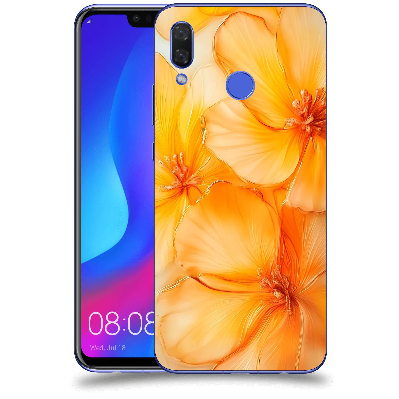 ACOVER Kryt na mobil Huawei Nova 3i - Jantarová něžnost