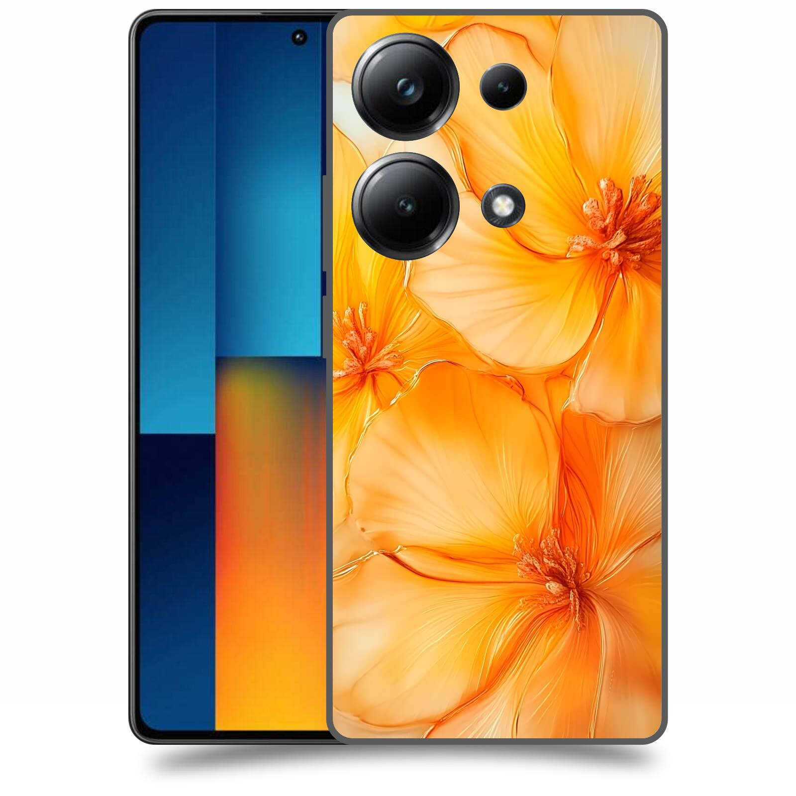 ACOVER Kryt na mobil Poco M6 - Jantarová něžnost