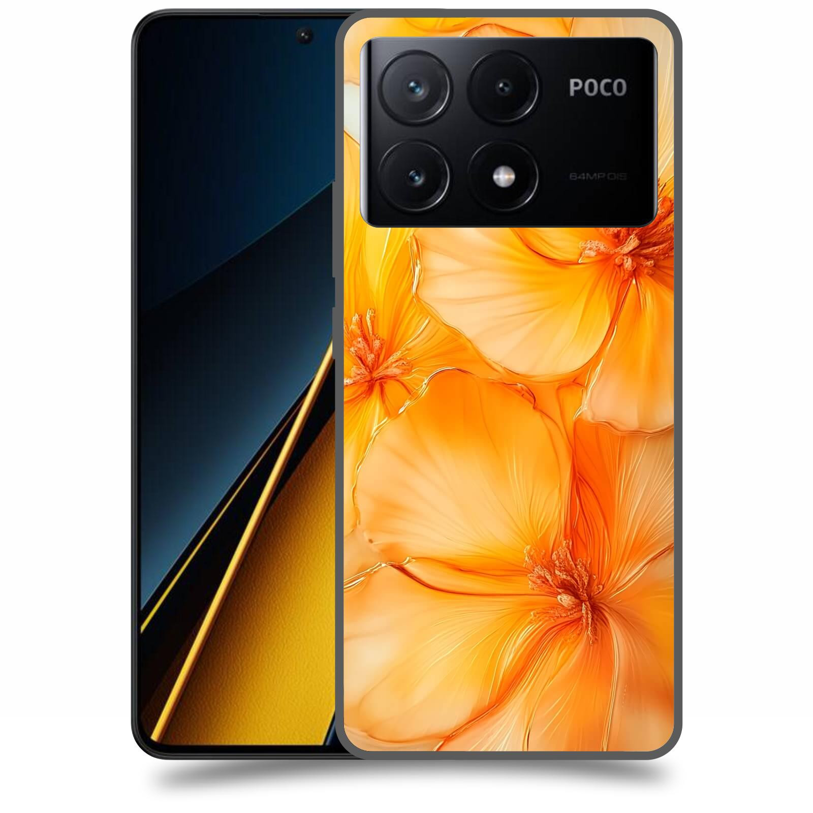 ACOVER Kryt na mobil Poco X6 Pro 5G - Jantarová něžnost