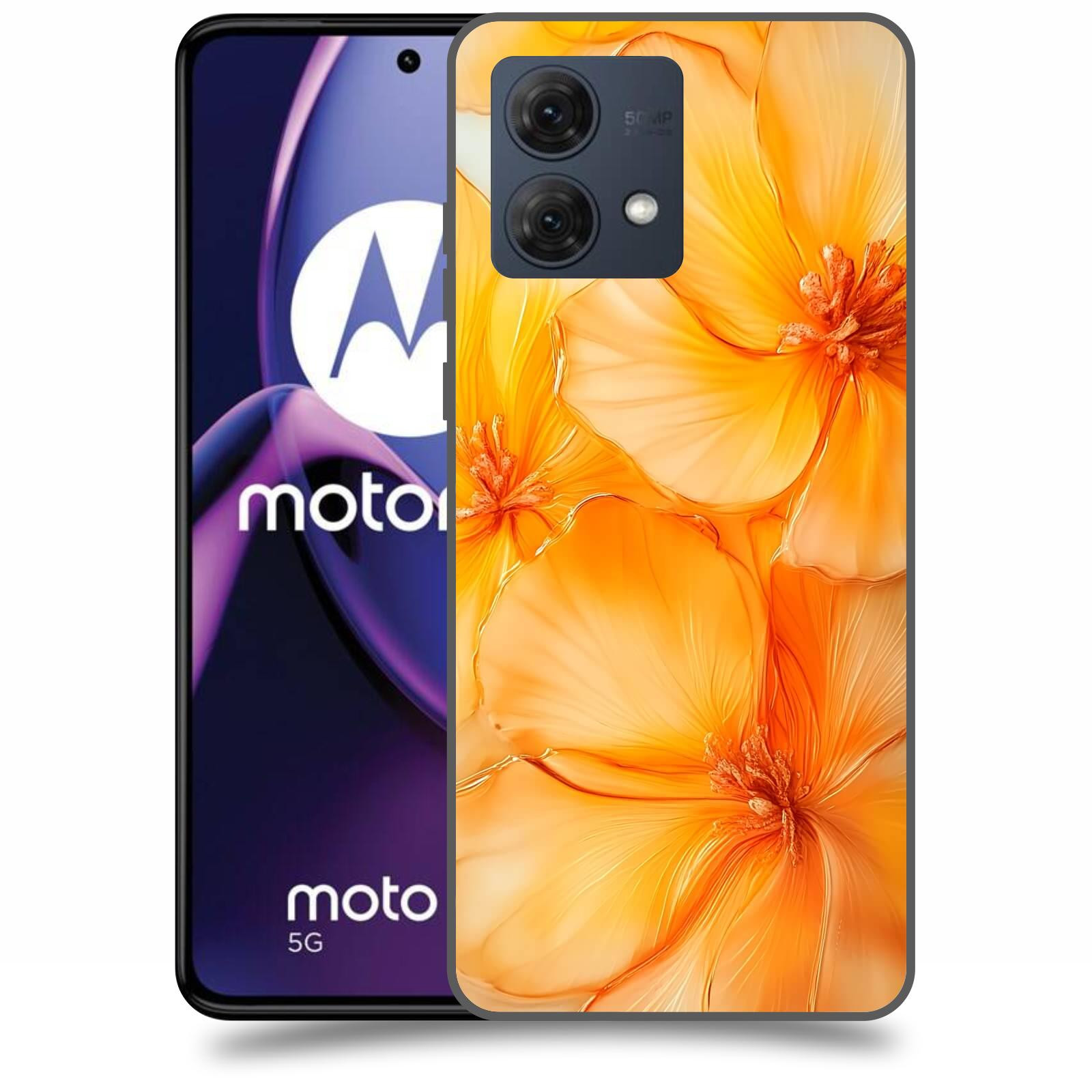 ACOVER Kryt na mobil Motorola Moto G84 5G - Jantarová něžnost