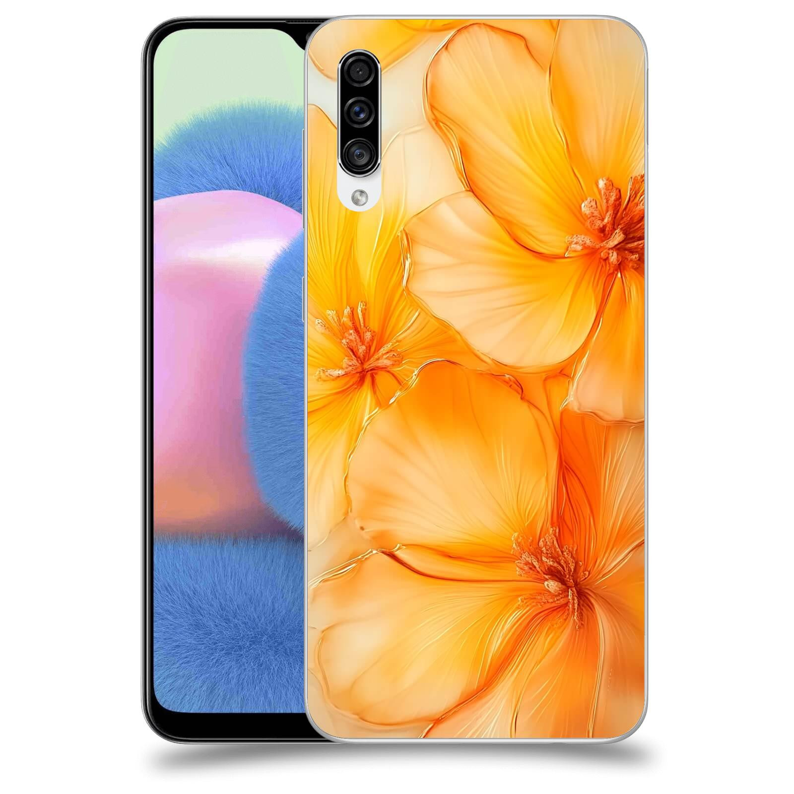 ACOVER Kryt na mobil Samsung Galaxy A30s A307F - Jantarová něžnost