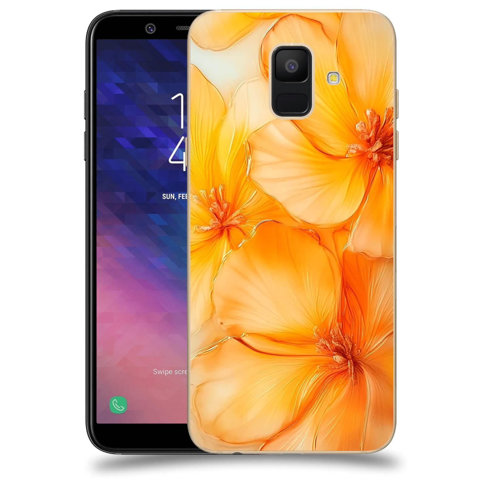ACOVER Kryt na mobil Samsung Galaxy A6 A600F - Jantarová něžnost