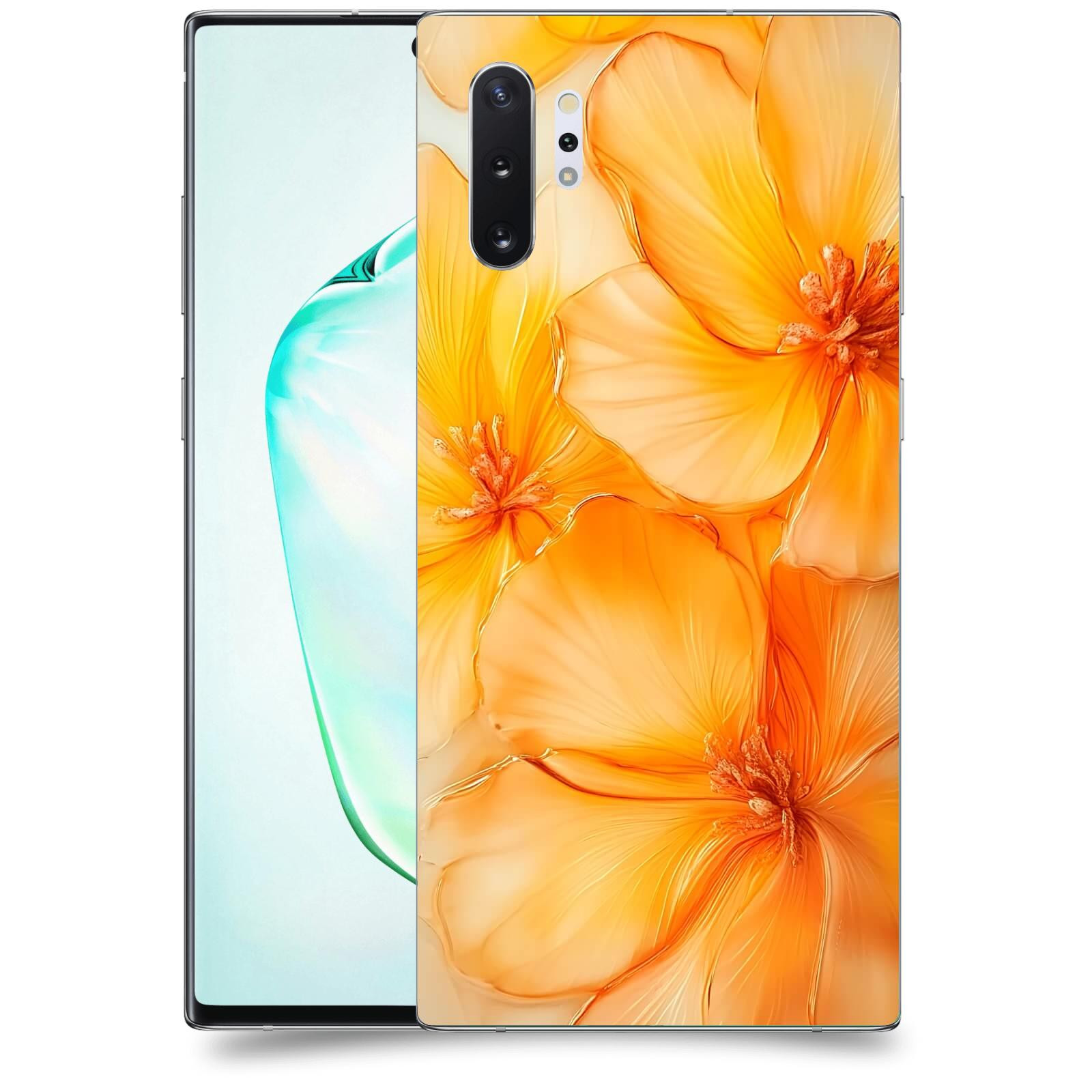ACOVER Kryt na mobil Samsung Galaxy Note 10+ N975F - Jantarová něžnost