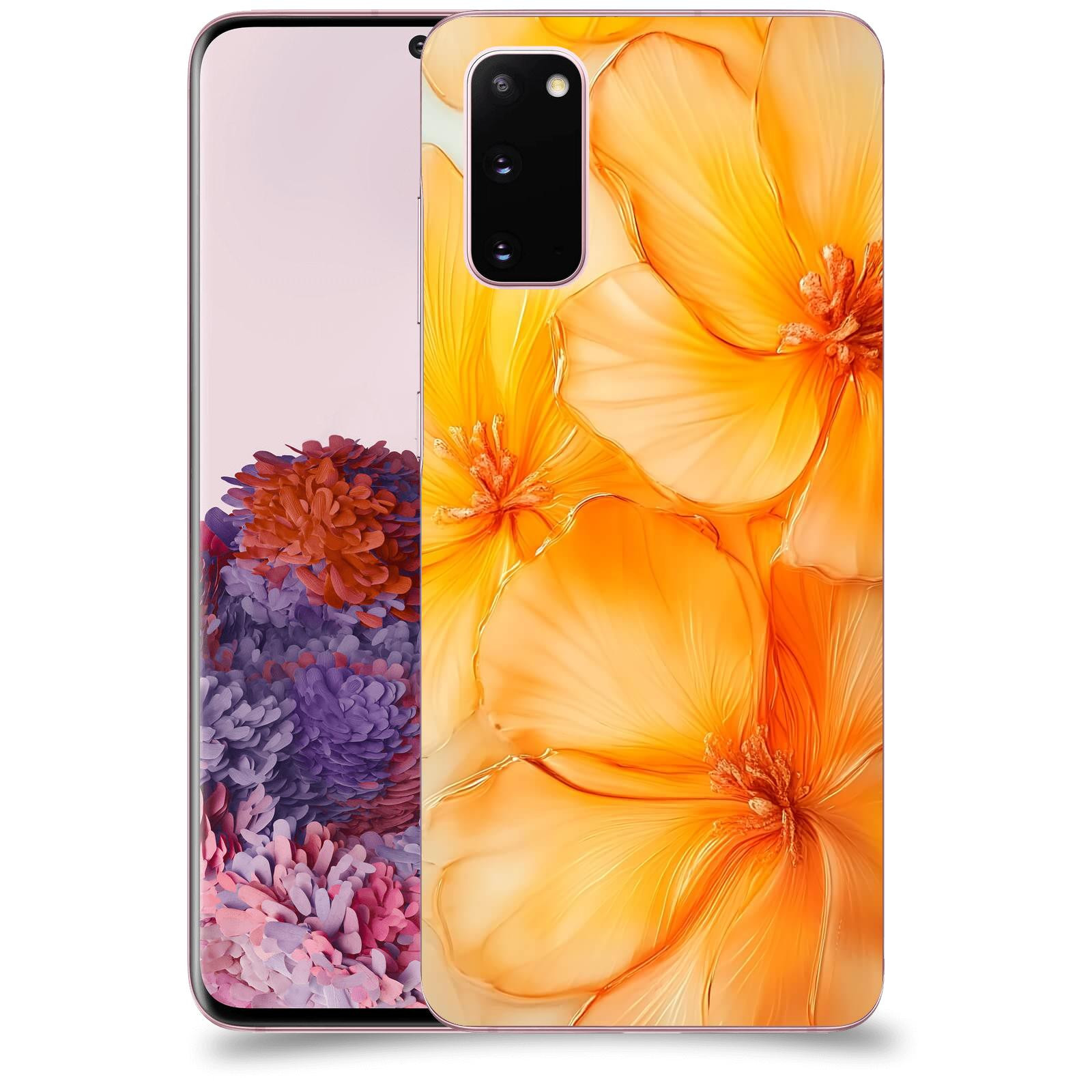 ACOVER Kryt na mobil Samsung Galaxy S20 G980F - Jantarová něžnost