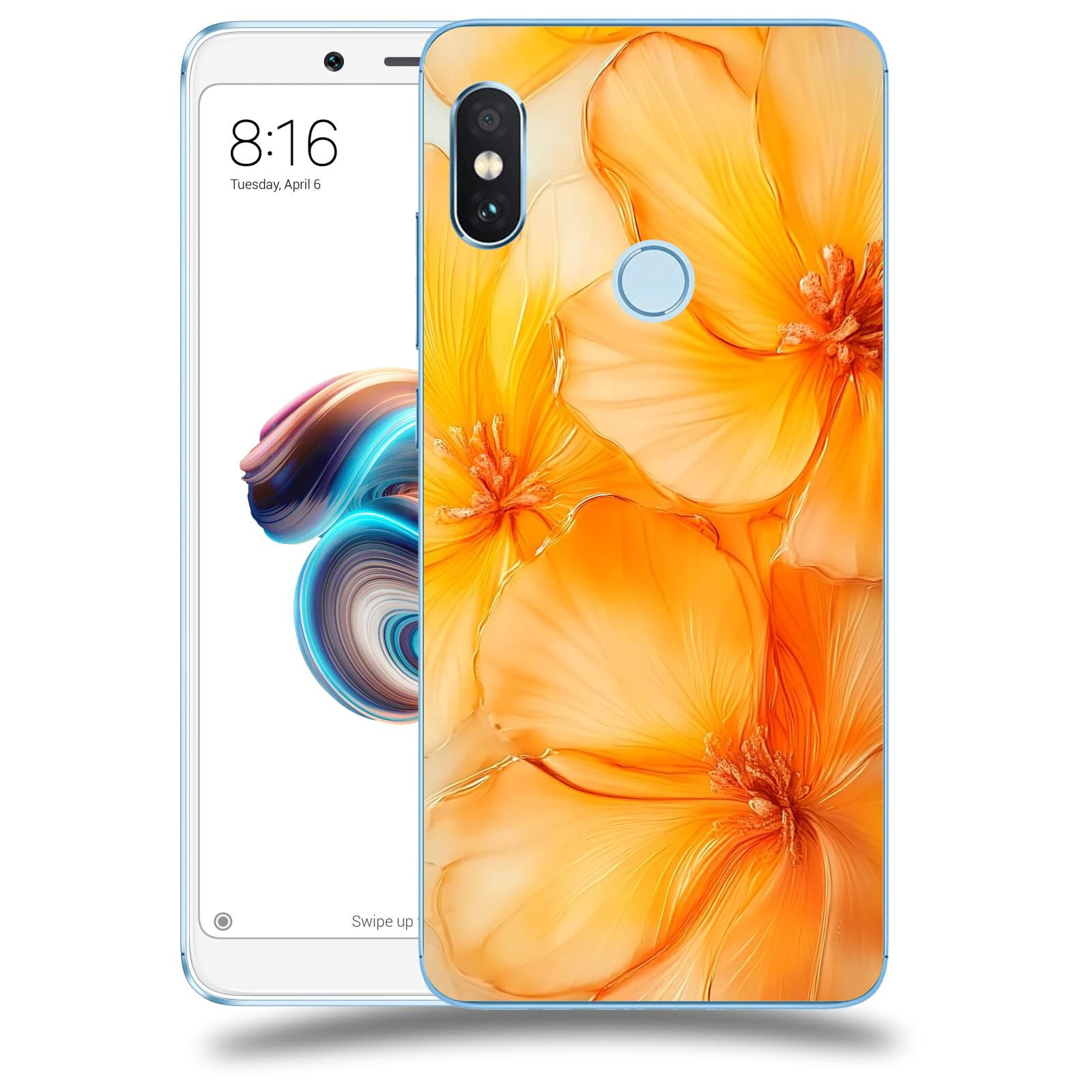 ACOVER Kryt na mobil Xiaomi Redmi Note 5 Global - Jantarová něžnost