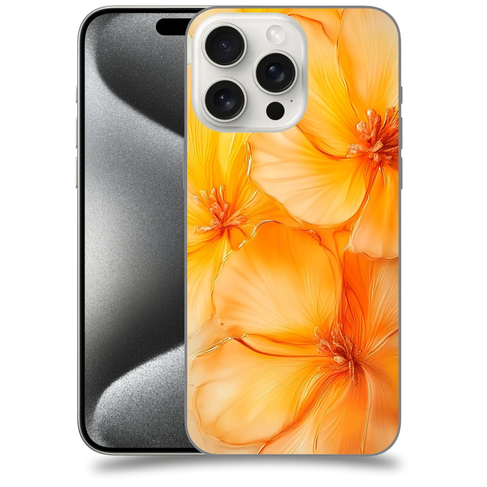 ACOVER Kryt na mobil Apple iPhone 15 pro max - Jantarová něžnost