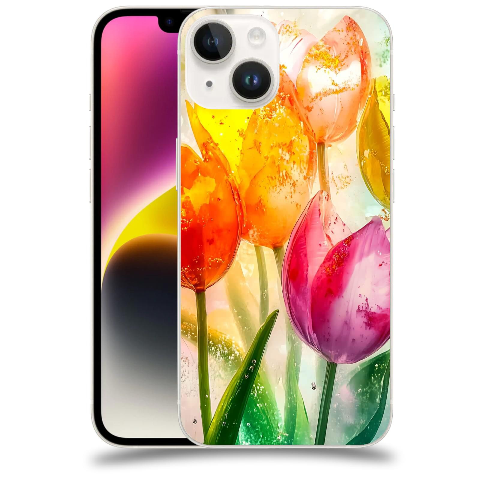 ACOVER Kryt na mobil Apple iPhone 14 - Jarní vášeň