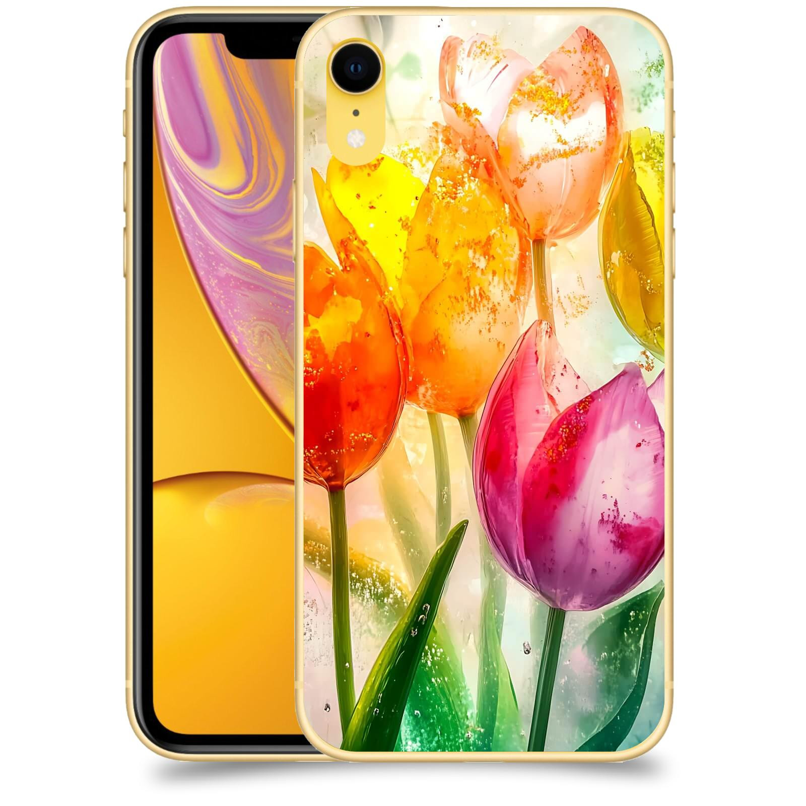 ACOVER Kryt na mobil Apple iPhone XR - Jarní vášeň