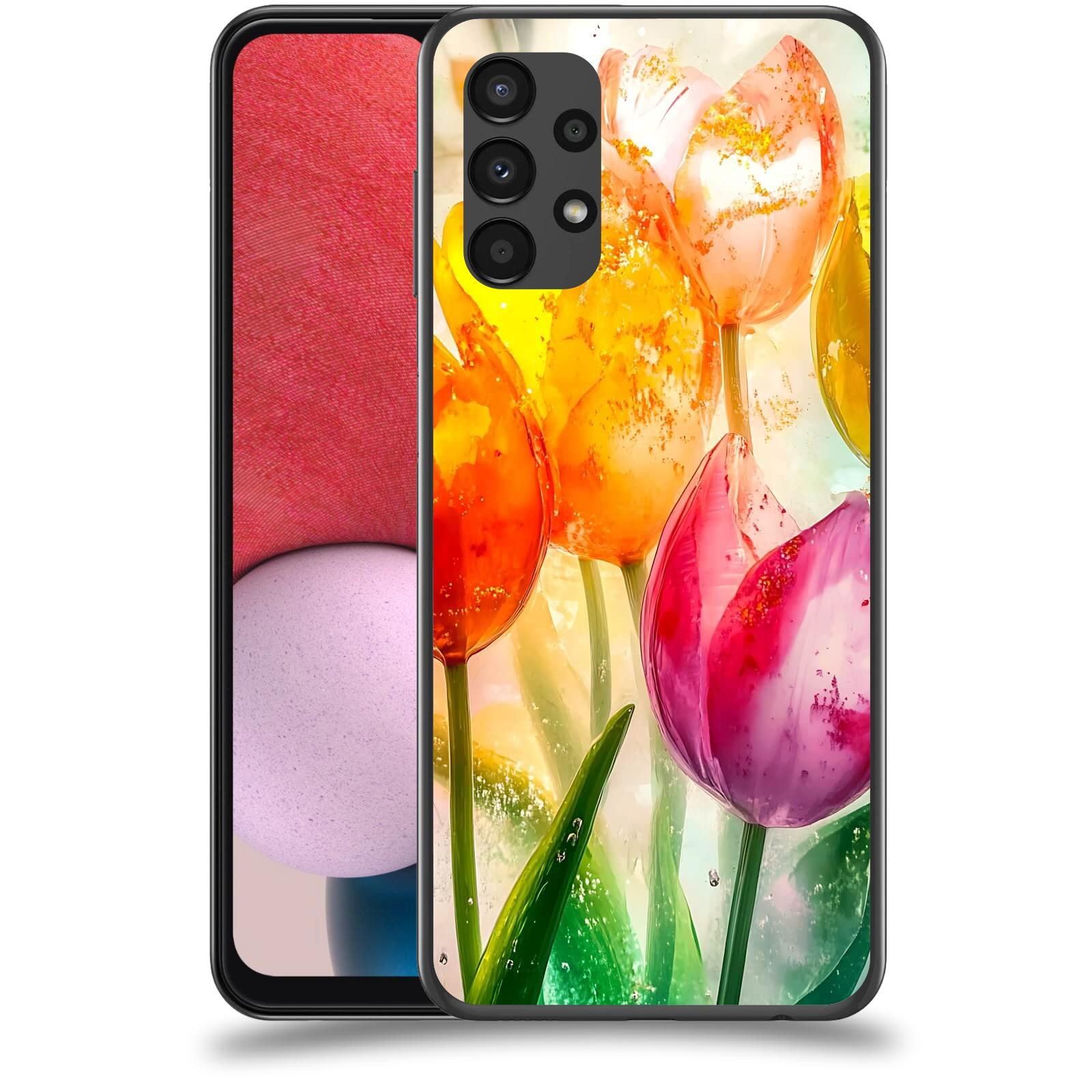 ACOVER Kryt na mobil Samsung Galaxy A13 4G A135 - Jarní vášeň