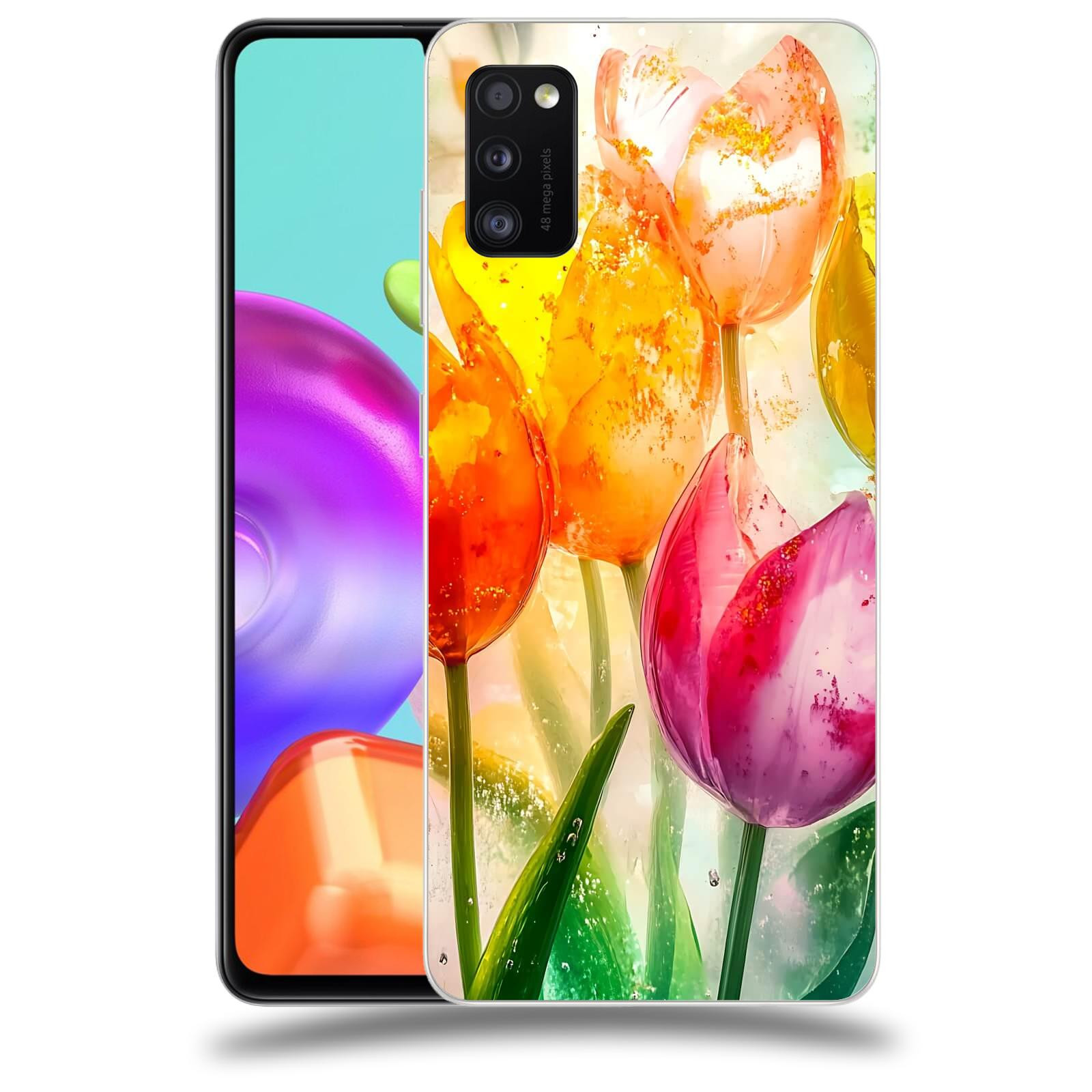ACOVER Kryt na mobil Samsung Galaxy A41 A415F - Jarní vášeň