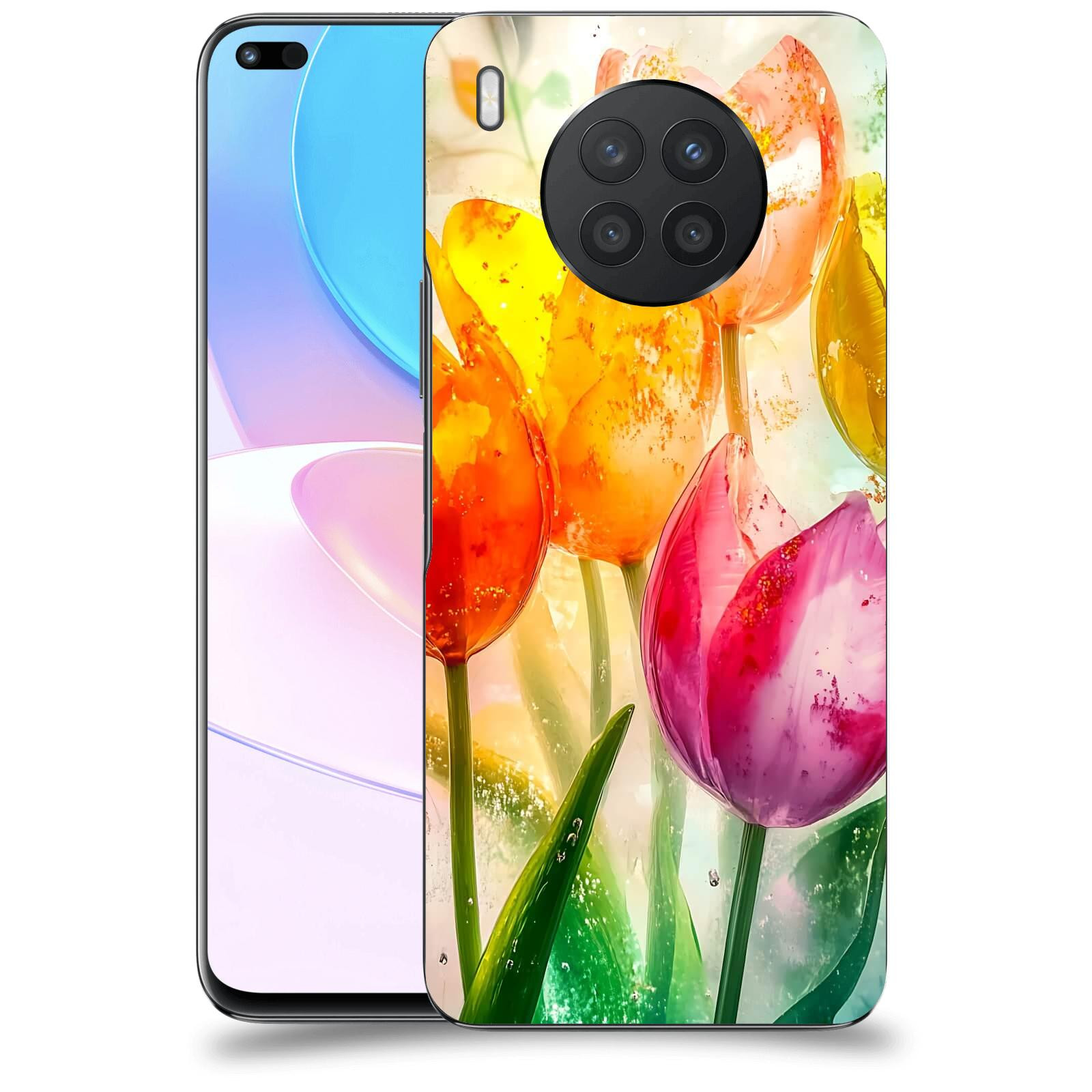 ACOVER Kryt na mobil Honor 50 Lite - Jarní vášeň