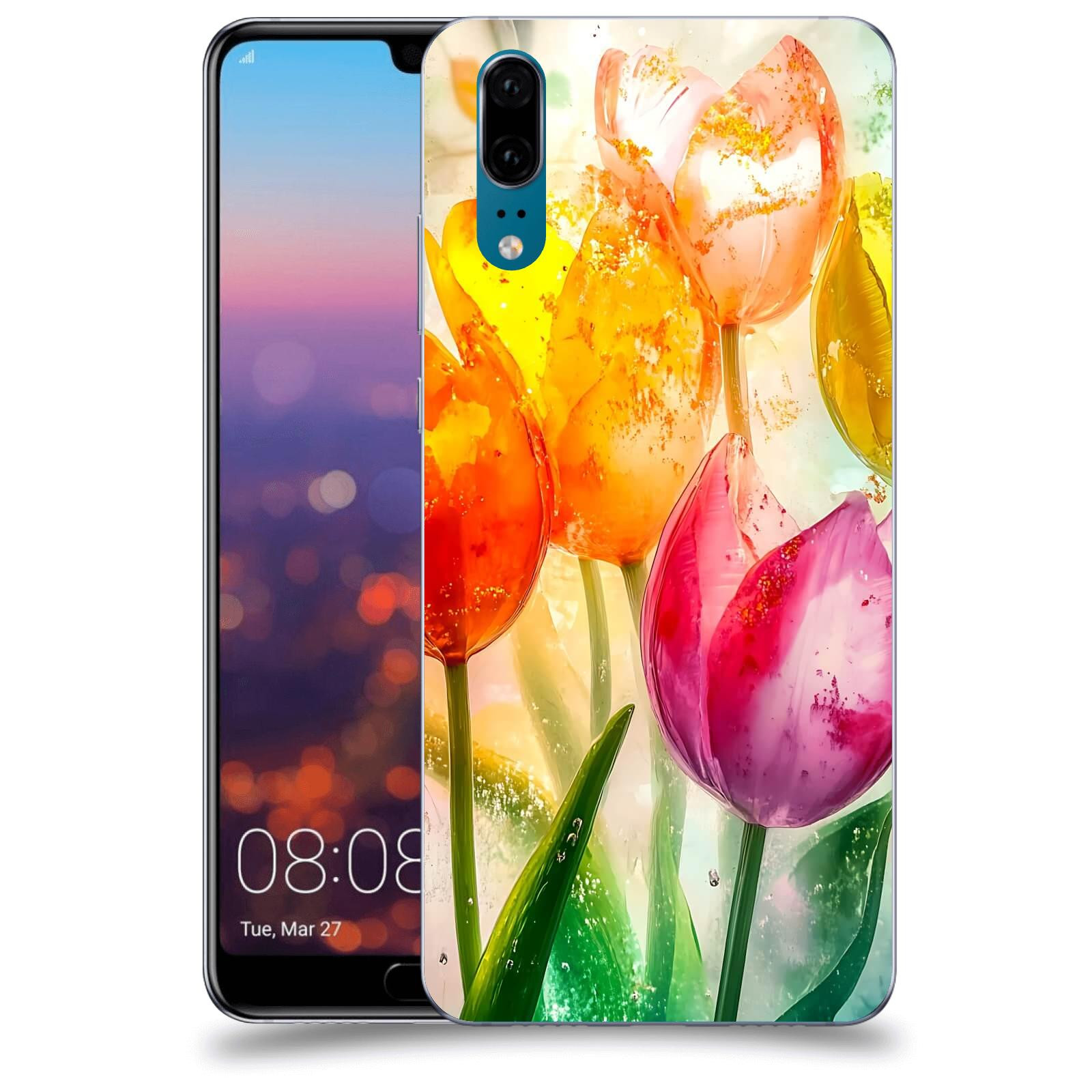 ACOVER Kryt na mobil Huawei P20 - Jarní vášeň