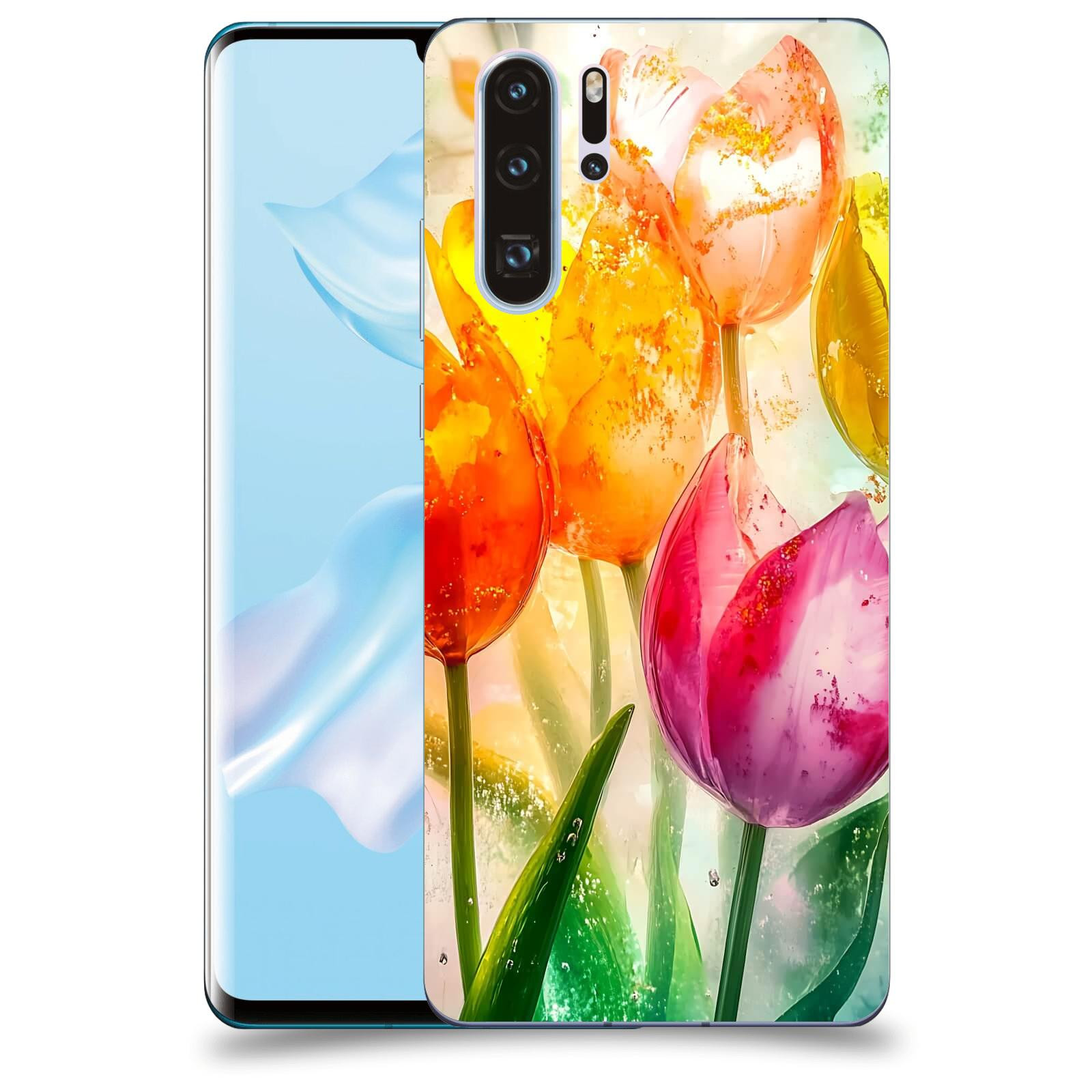 ACOVER Kryt na mobil Huawei P30 - Jarní vášeň