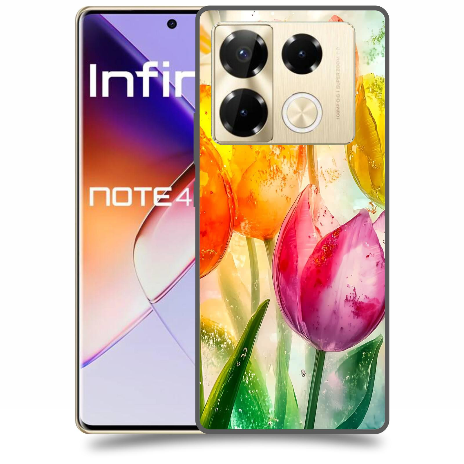 ACOVER Kryt na mobil Infinix Note 40 PRO - Jarní vášeň