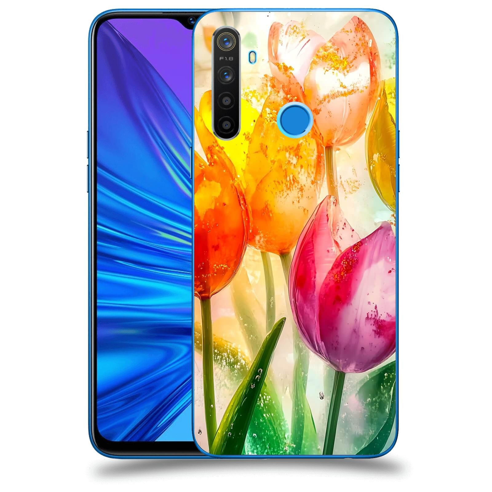 ACOVER Kryt na mobil Realme 5 - Jarní vášeň