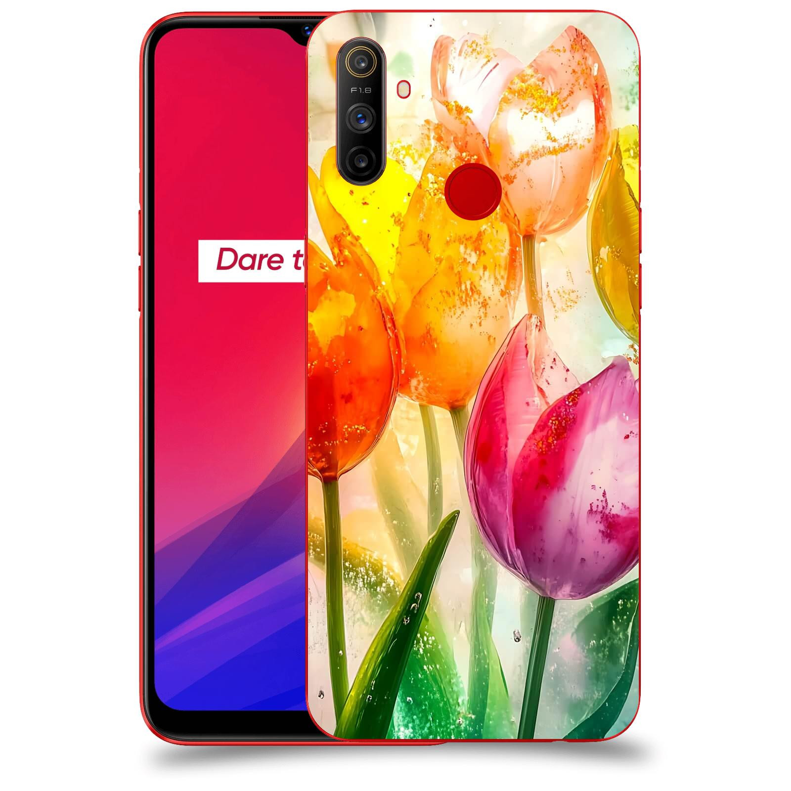 ACOVER Kryt na mobil Realme C3 - Jarní vášeň