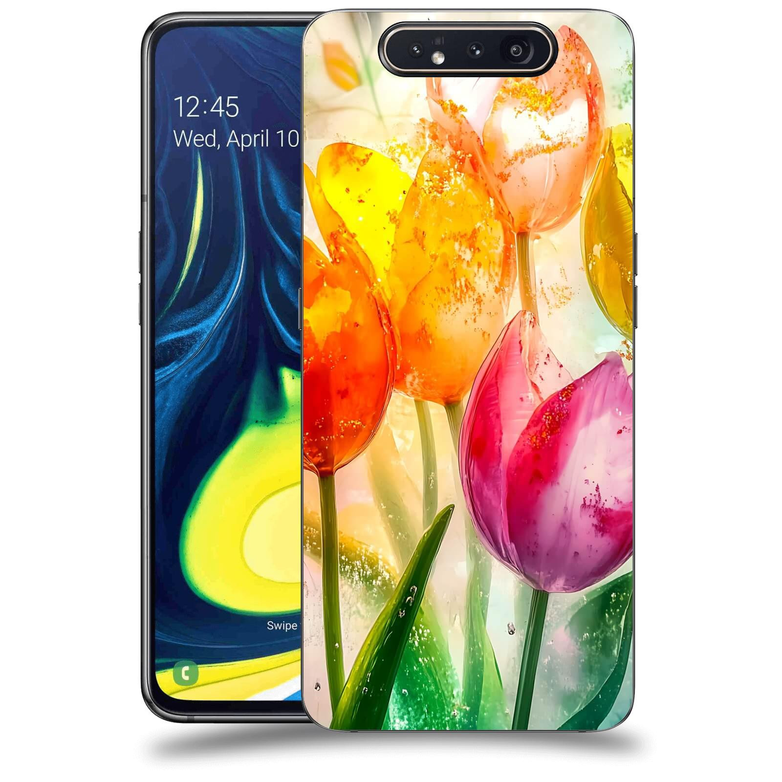 ACOVER Kryt na mobil Samsung Galaxy A80 A805F - Jarní vášeň