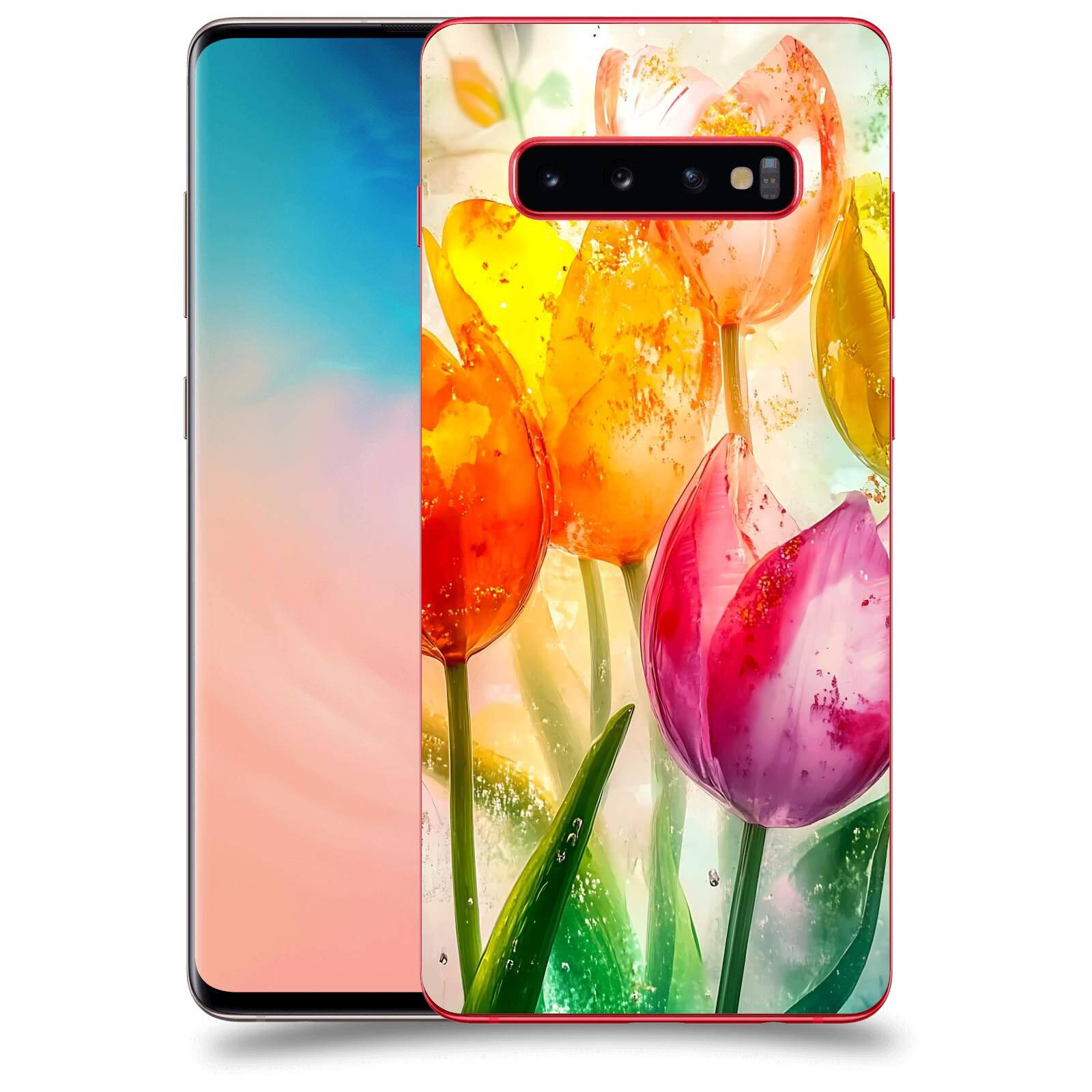 ACOVER Kryt na mobil Samsung Galaxy S10 Plus G975 - Jarní vášeň