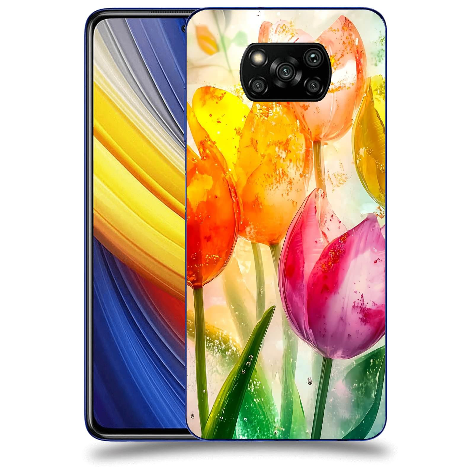 ACOVER Kryt na mobil Xiaomi Poco X3 Pro - Jarní vášeň
