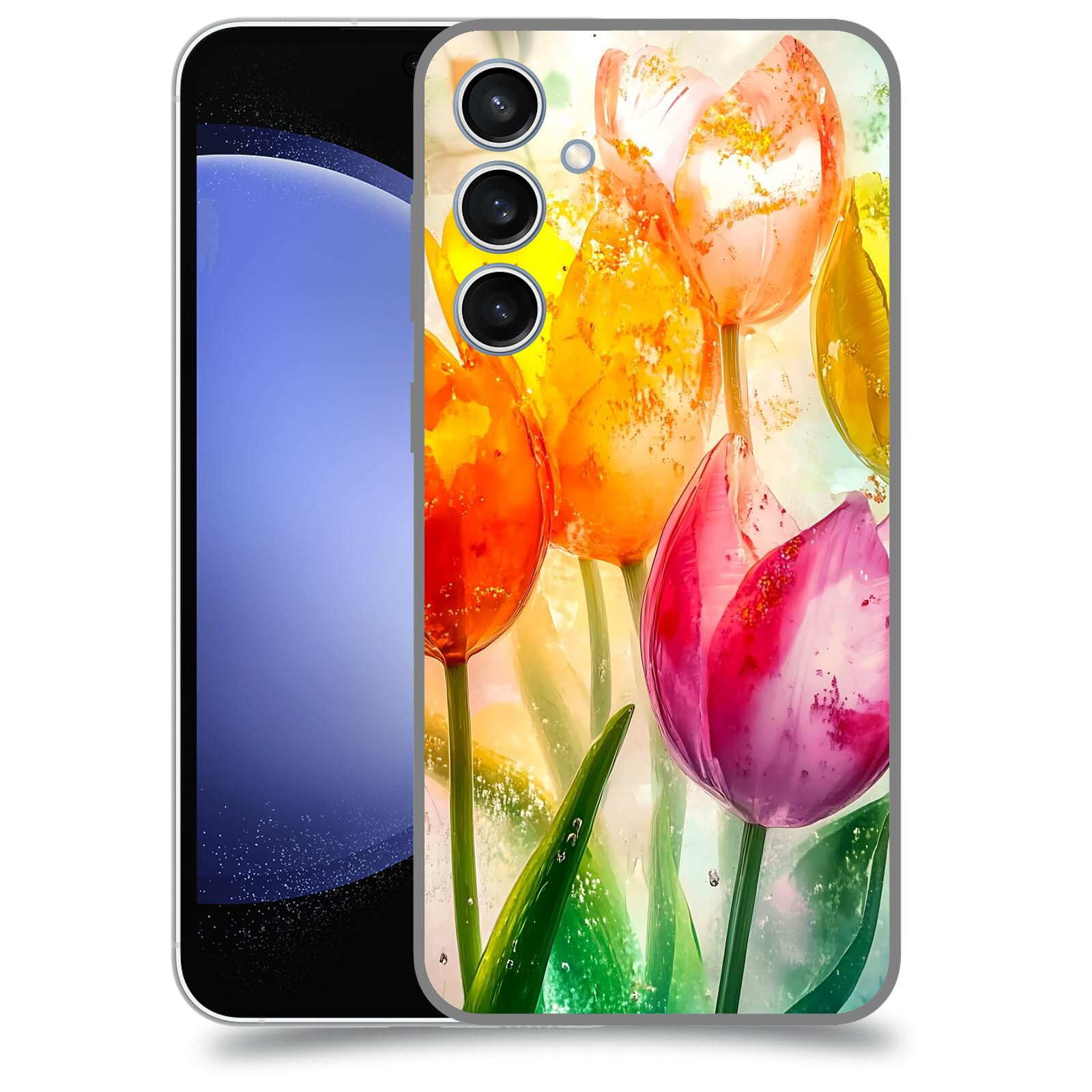 ACOVER Kryt na mobil Samsung Galaxy S23 FE - Jarní vášeň
