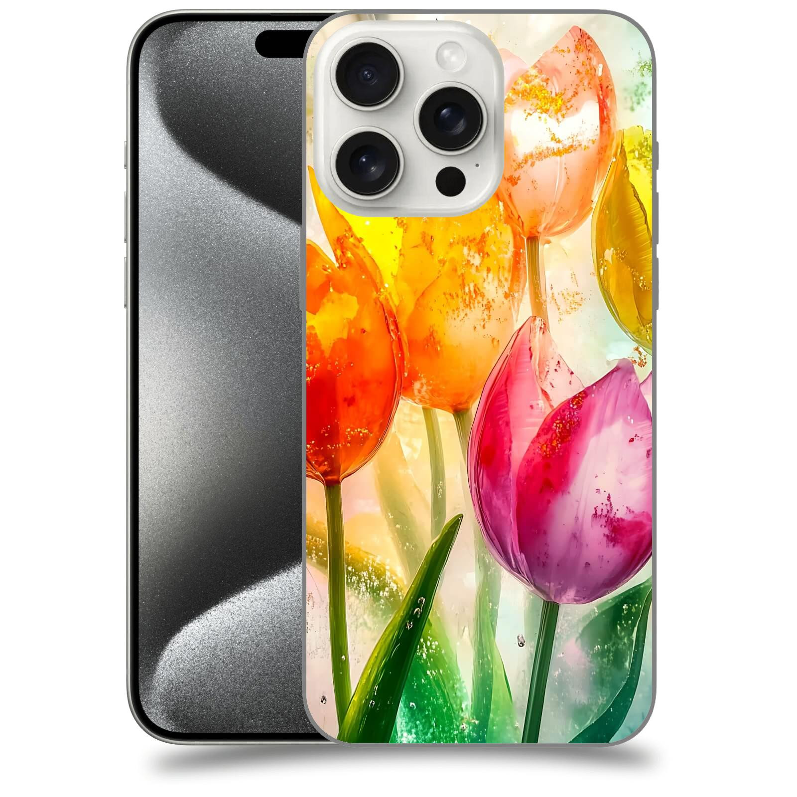 ACOVER Kryt na mobil Apple iPhone 15 pro max - Jarní vášeň