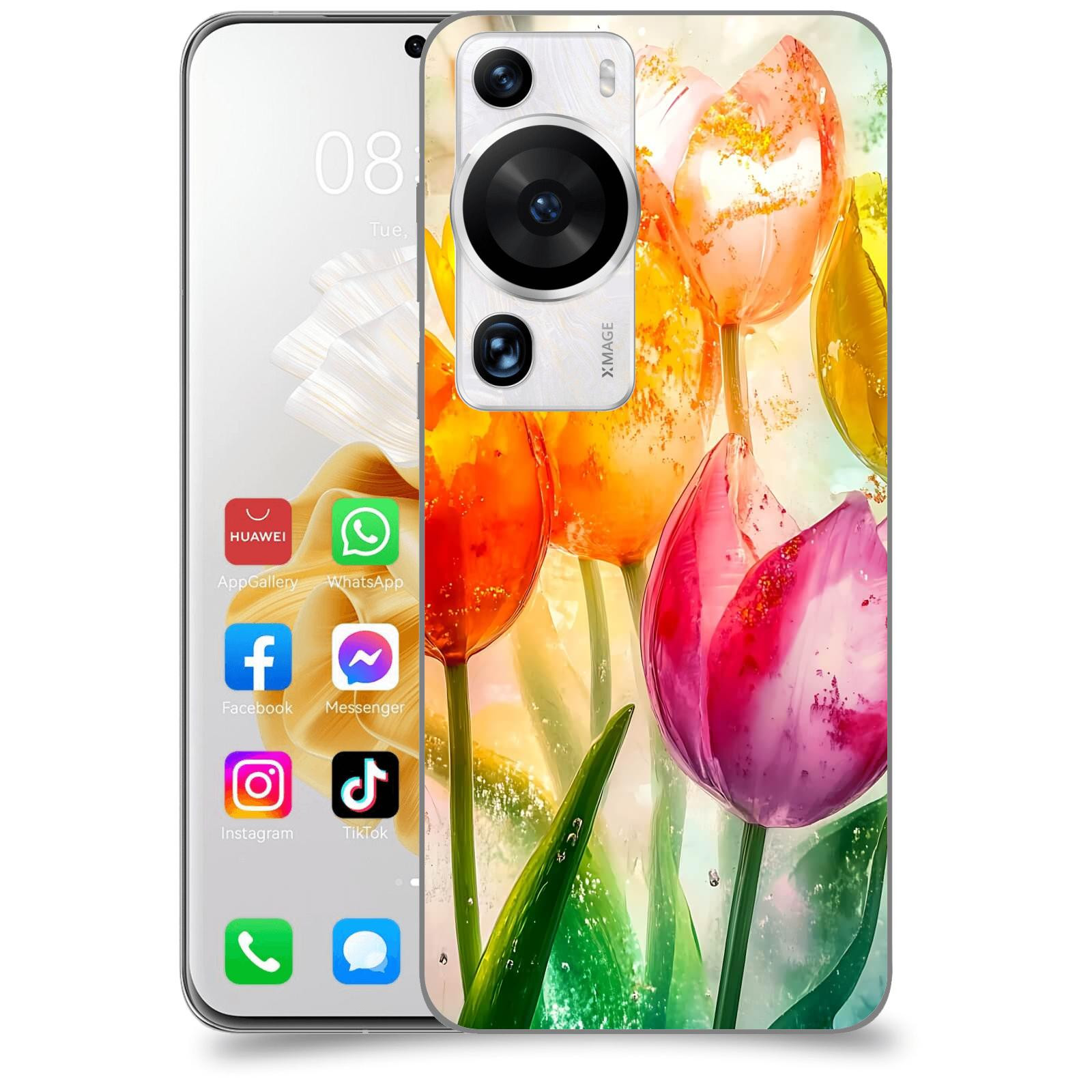 ACOVER Kryt na mobil Huawei P60 Pro - Jarní vášeň