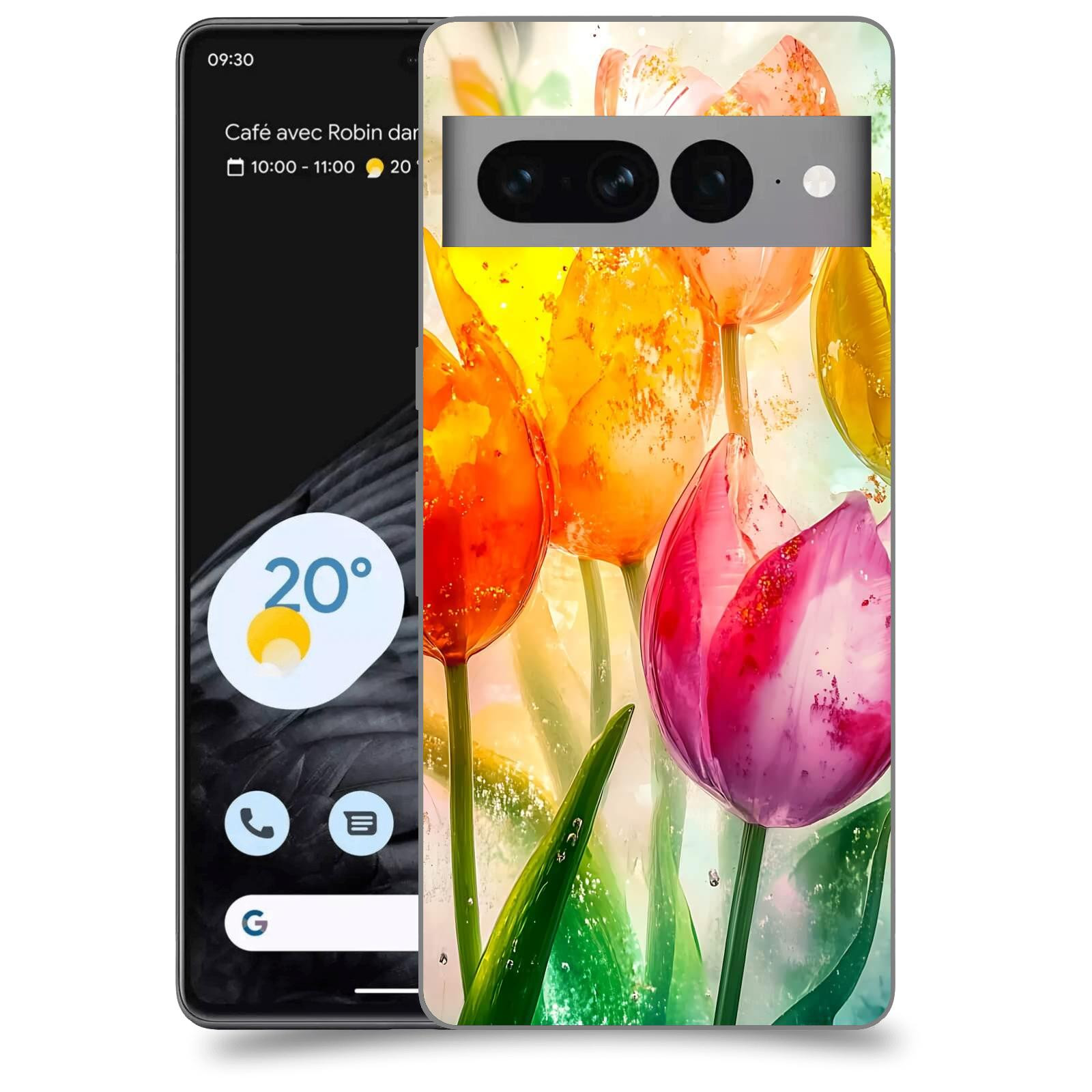 ACOVER Kryt na mobil Google pixel 7 pro - Jarní vášeň