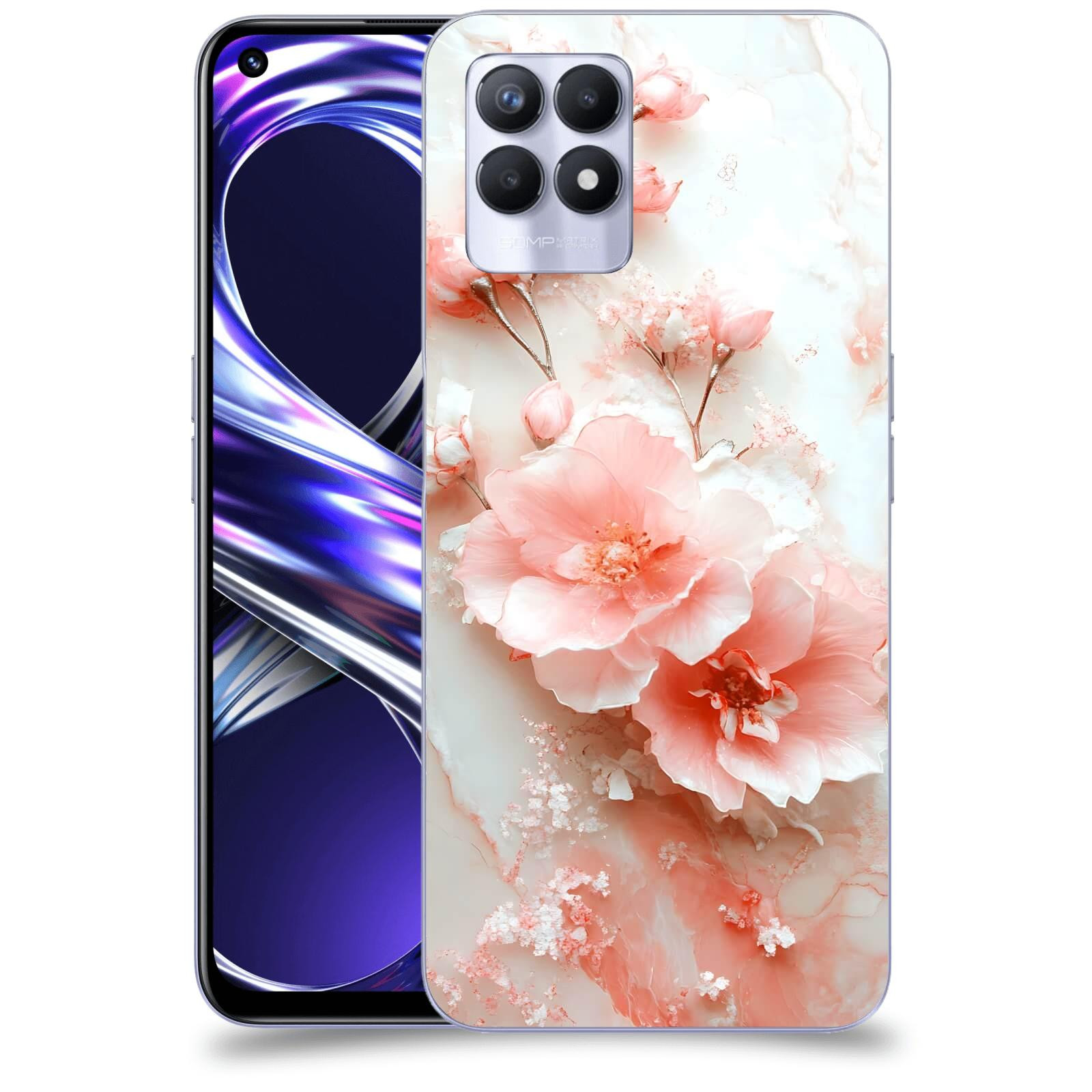 ACOVER Kryt na mobil Realme 8i - Jemná elegance