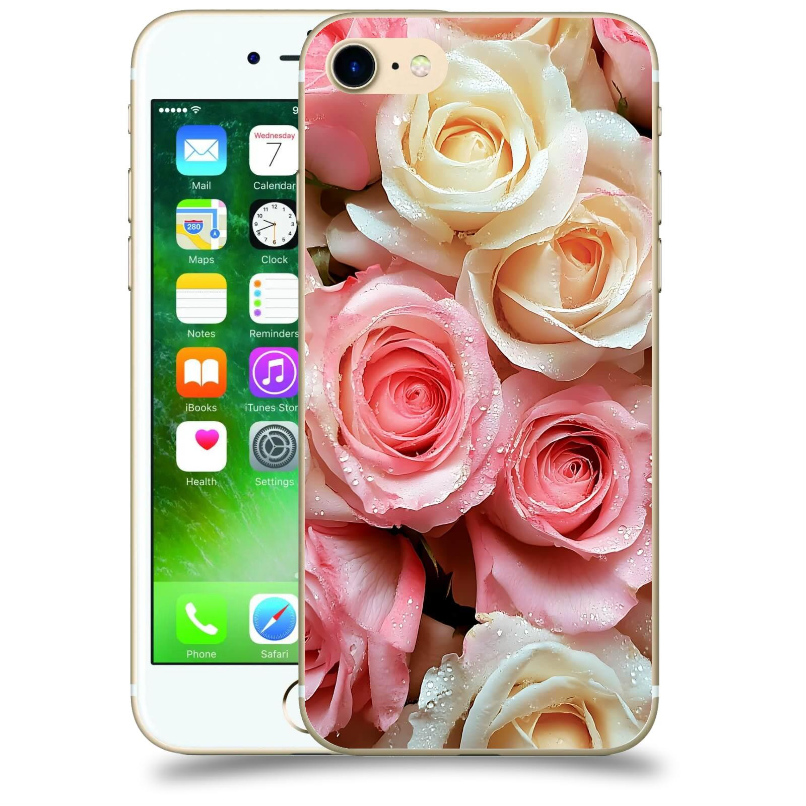 ACOVER Kryt na mobil Apple iPhone 7 - Jemná vášeň