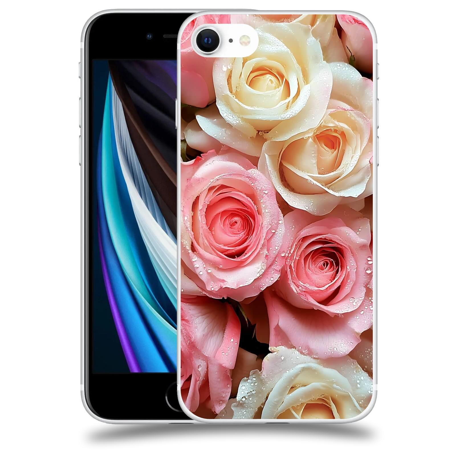 ACOVER Kryt na mobil Apple iPhone SE 2020 - Jemná vášeň
