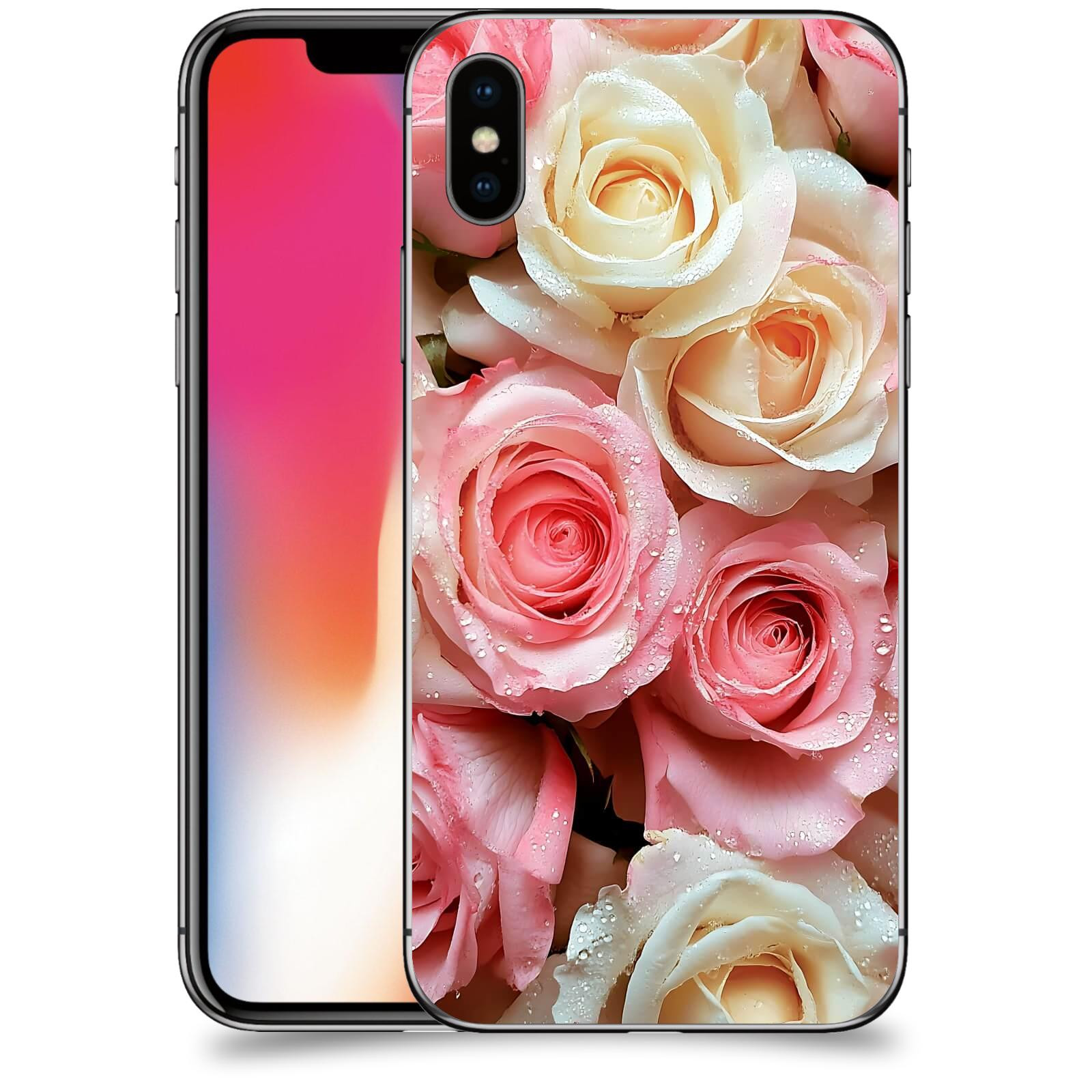 ACOVER Kryt na mobil Apple iPhone X/XS - Jemná vášeň