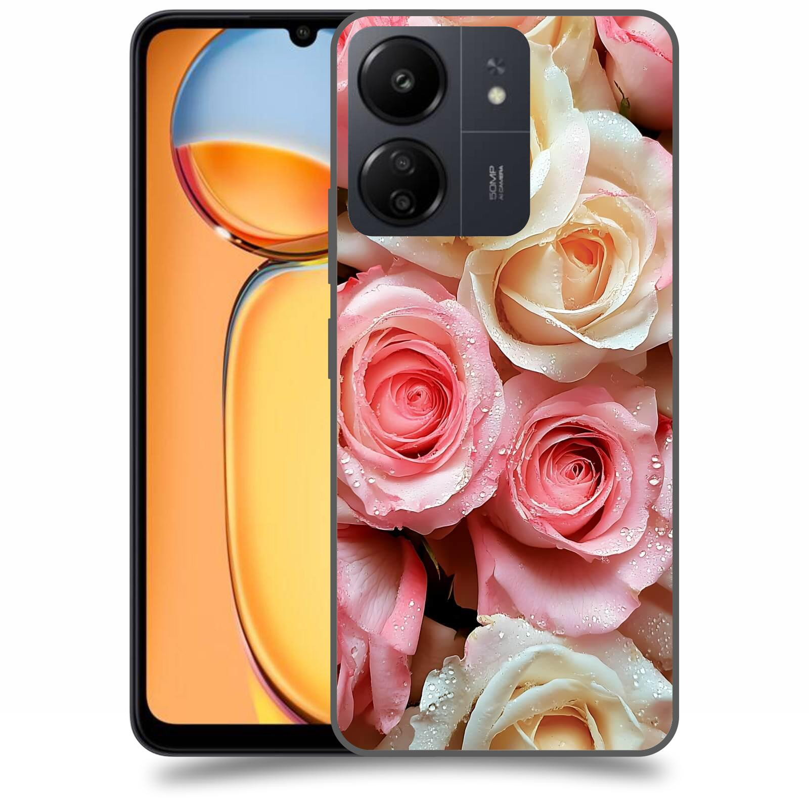 ACOVER Kryt na mobil Xiaomi Redmi 13C 4G  Jemná vášeň