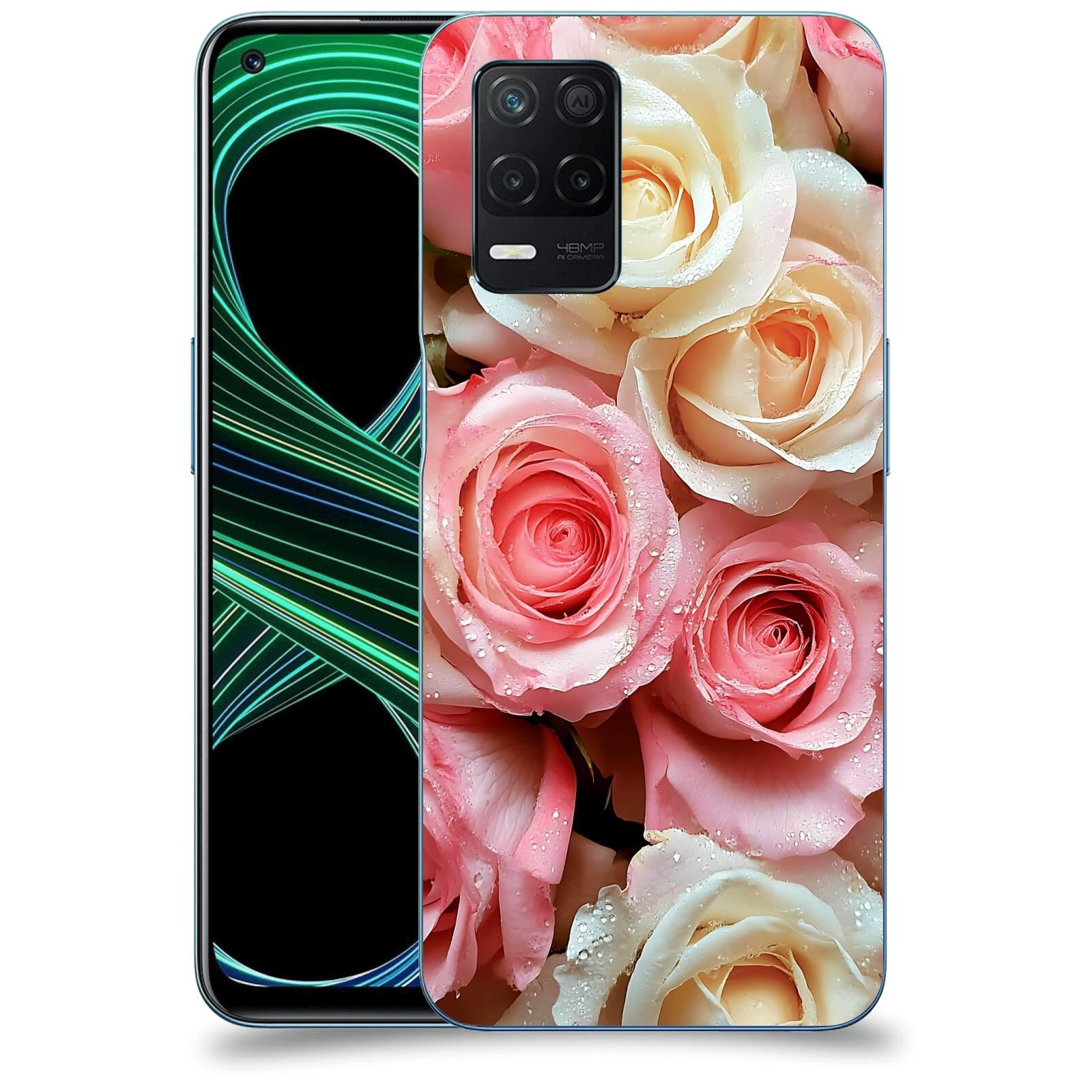ACOVER Kryt na mobil Realme 8 5G - Jemná vášeň