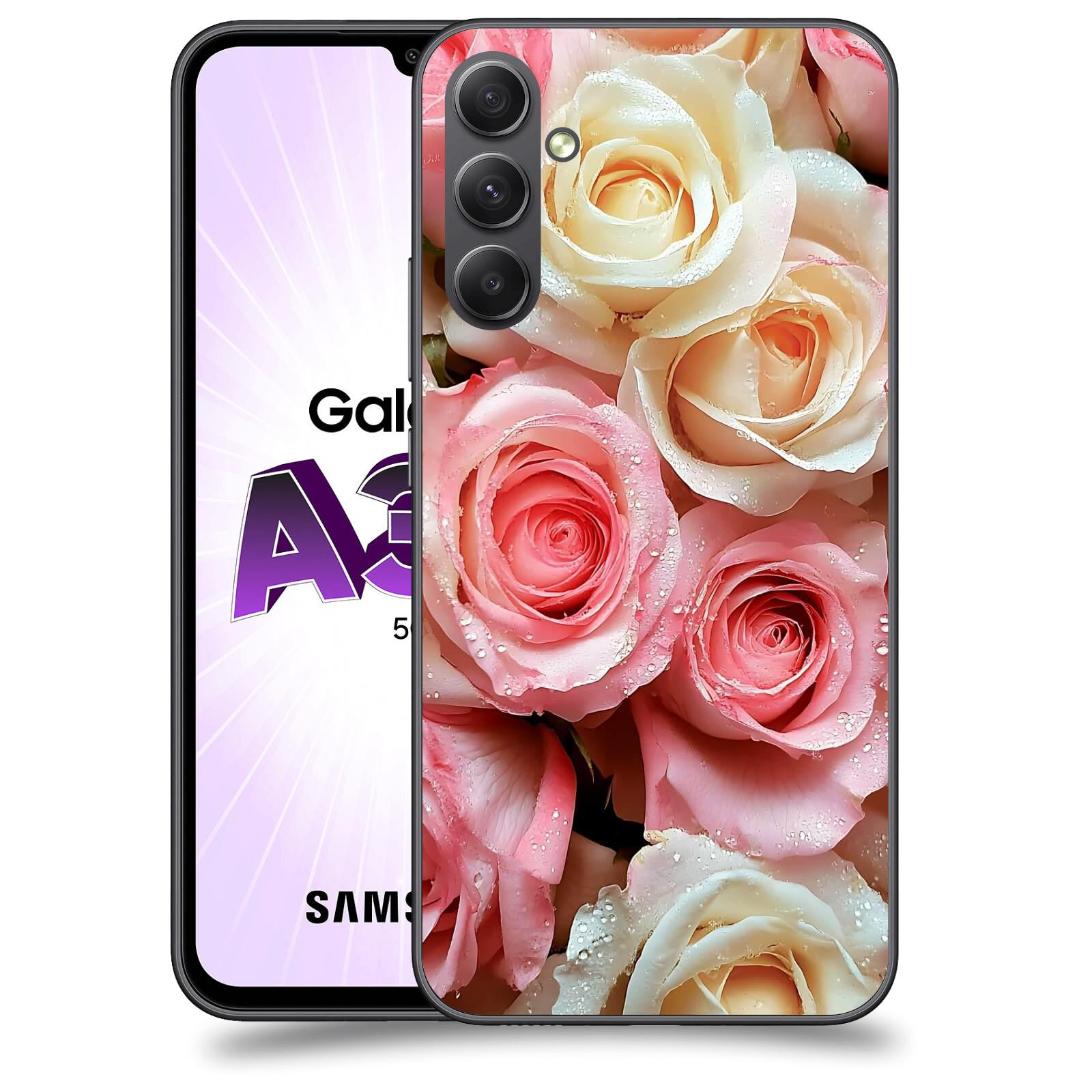 ACOVER Kryt na mobil Samsung Galaxy A34 - Jemná vášeň