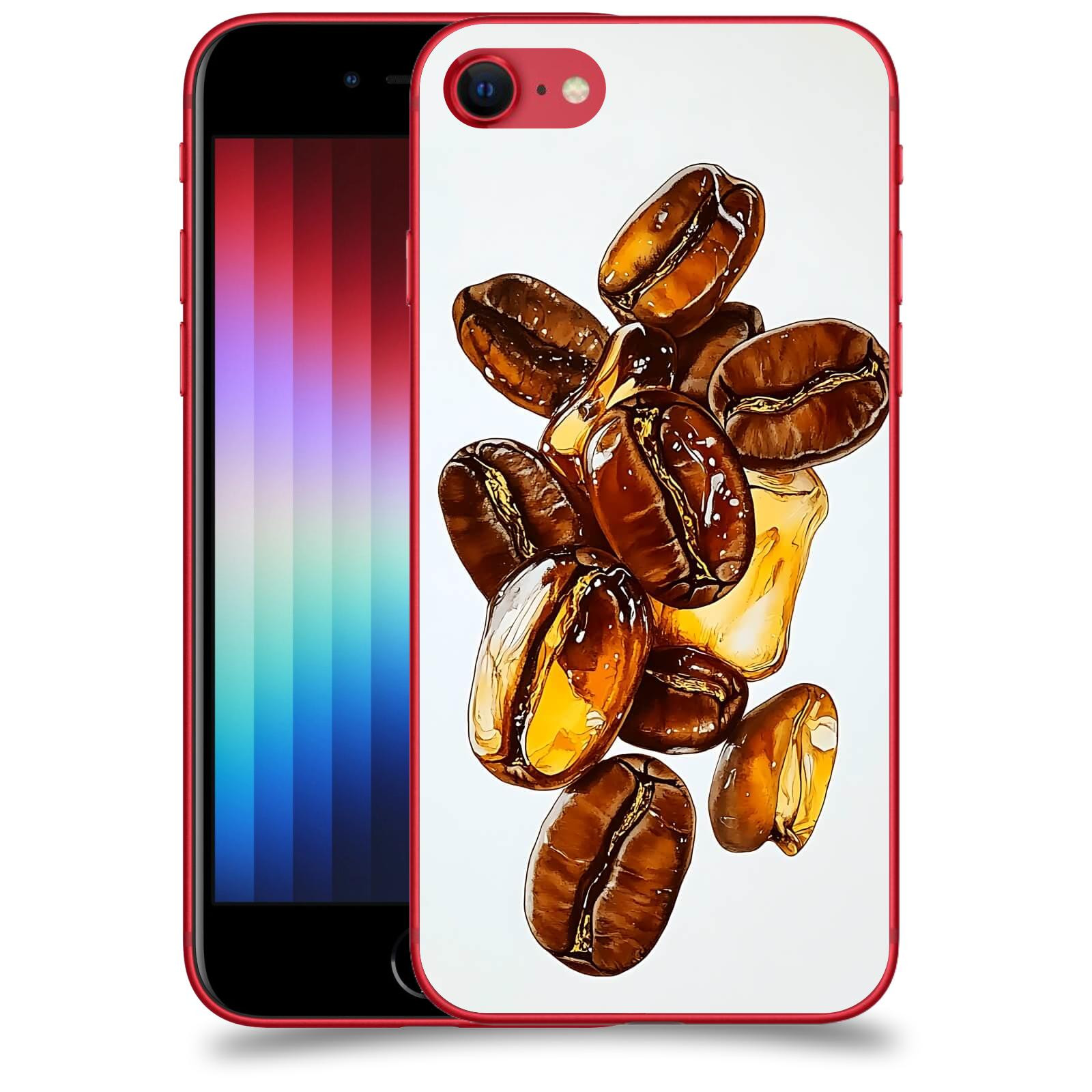 ACOVER Kryt na mobil Apple iPhone SE 2022 - Karamelová energie