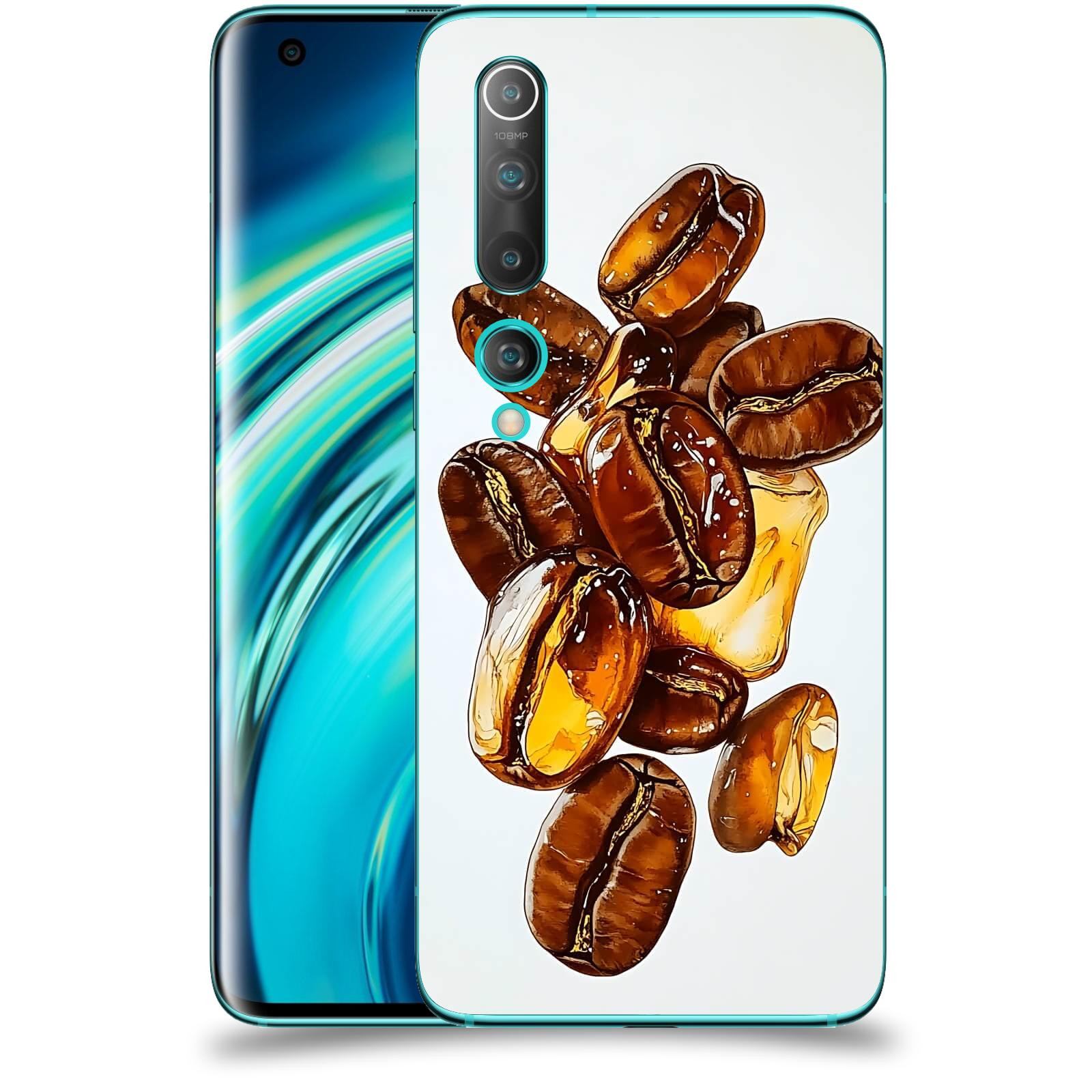 ACOVER Kryt na mobil Xiaomi Mi 10 - Karamelová energie