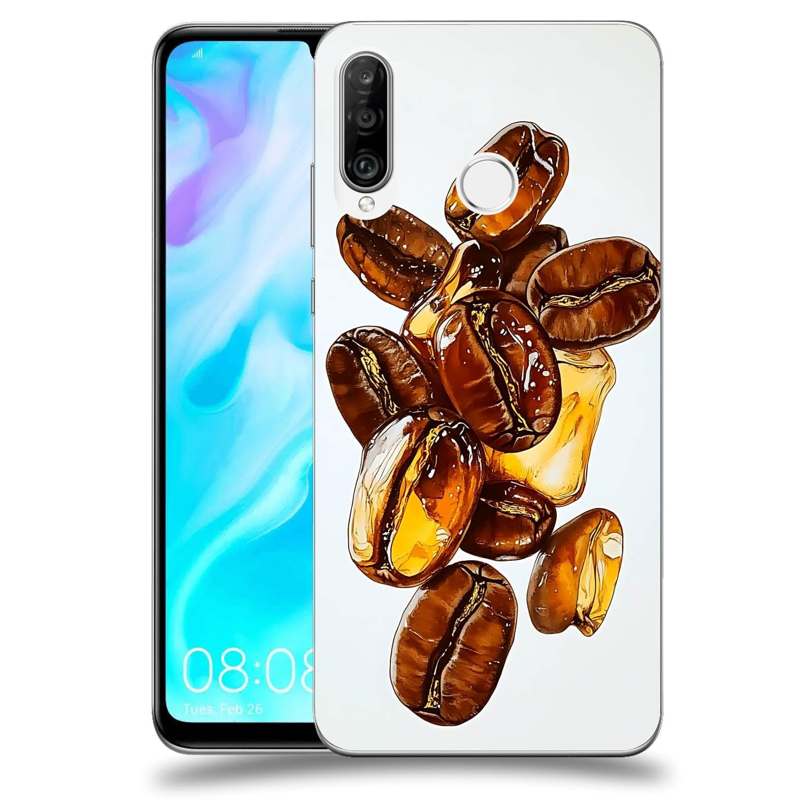 ACOVER Kryt na mobil Huawei P30 Lite - Karamelová energie